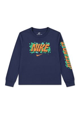 Nike® Boys 4-7 Long Sleeve Slime Graphic T-Shirt | Belk