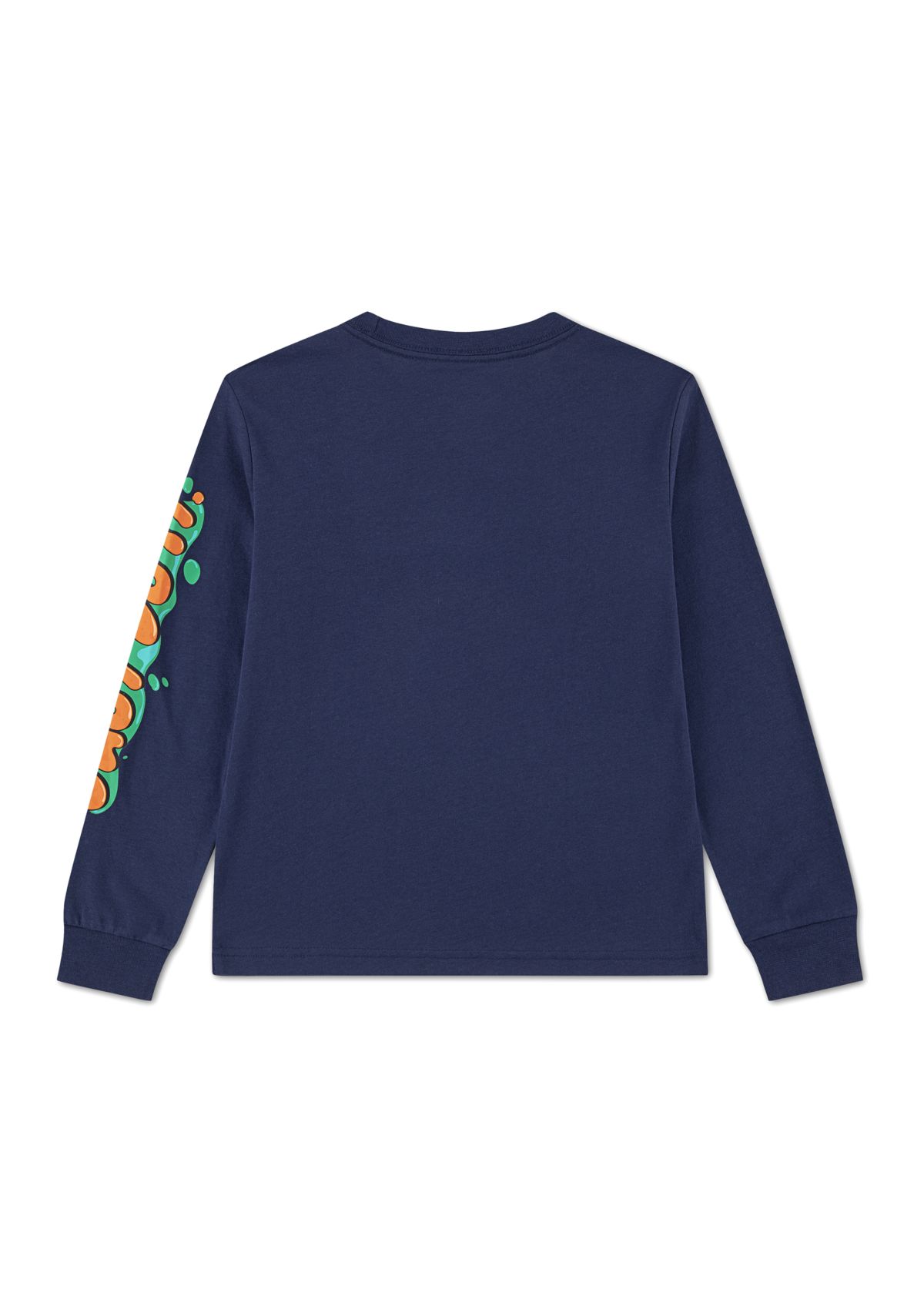 Boys 4-7 Long Sleeve Slime Graphic T-Shirt 