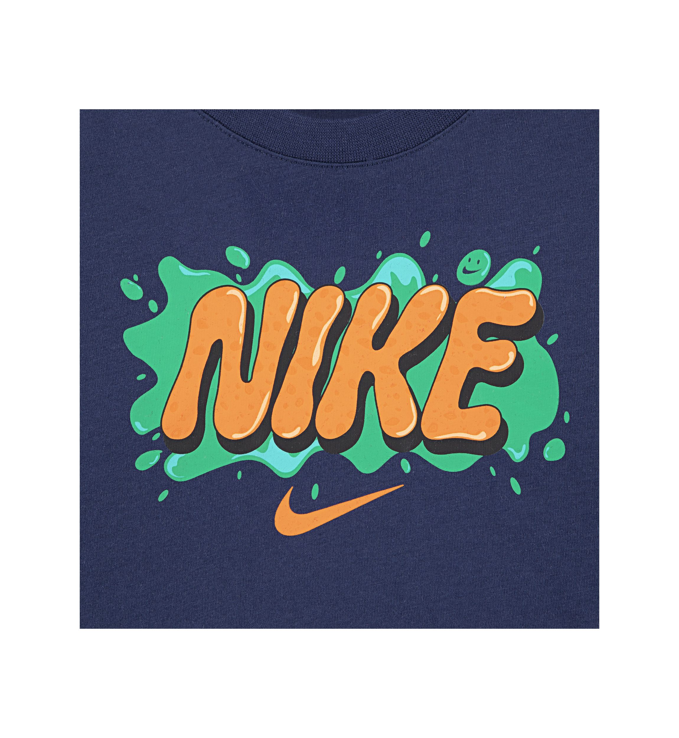 Boys 4-7 Long Sleeve Slime Graphic T-Shirt 