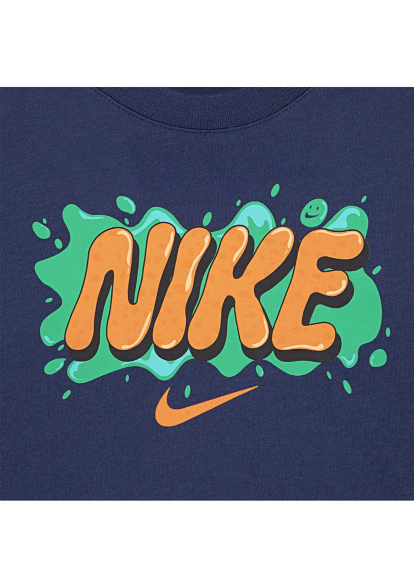 Boys 4-7 Long Sleeve Slime Graphic T-Shirt 