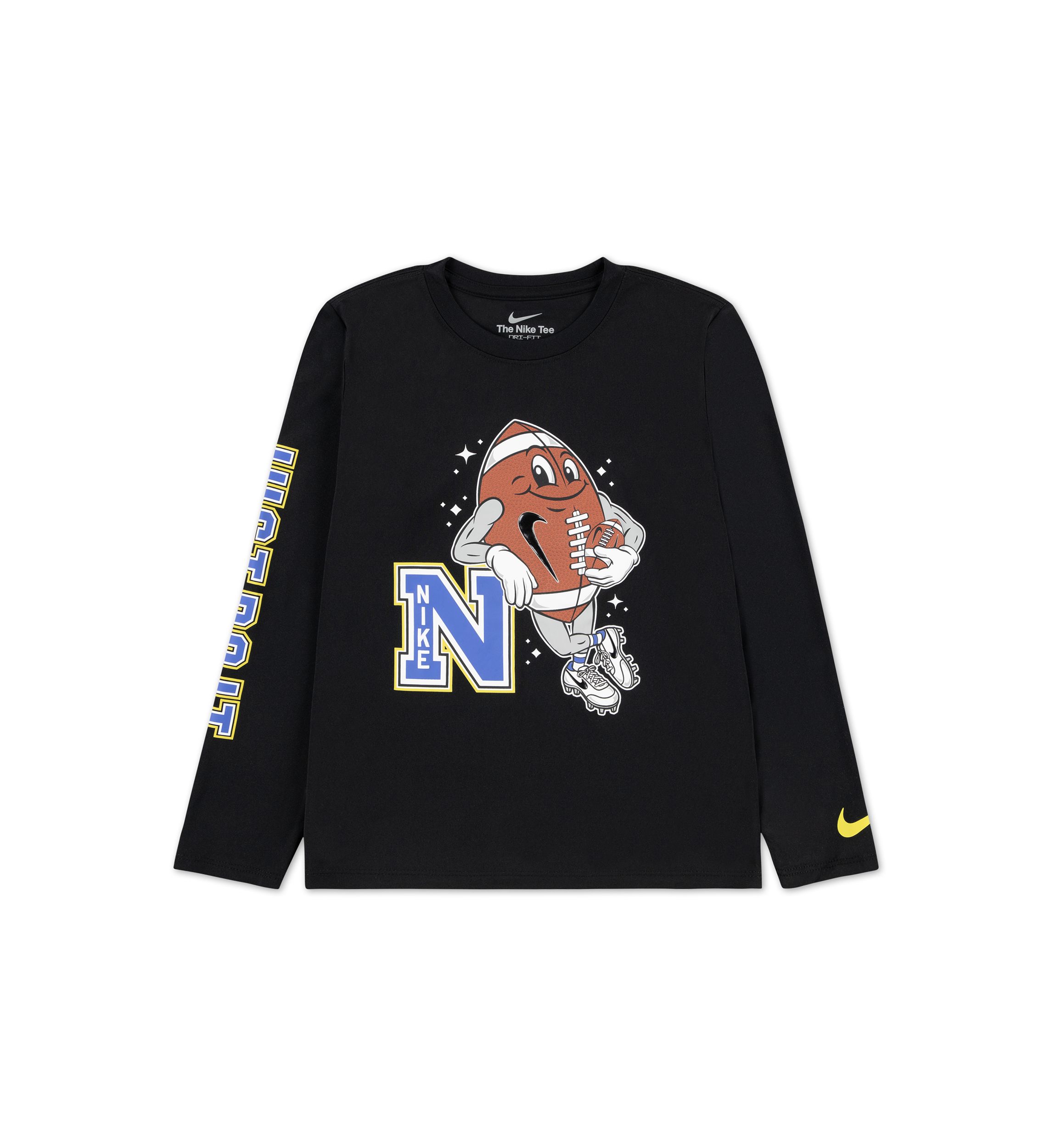 Boys 4-7 Football Long Sleeve Dri Fit T-Shirt