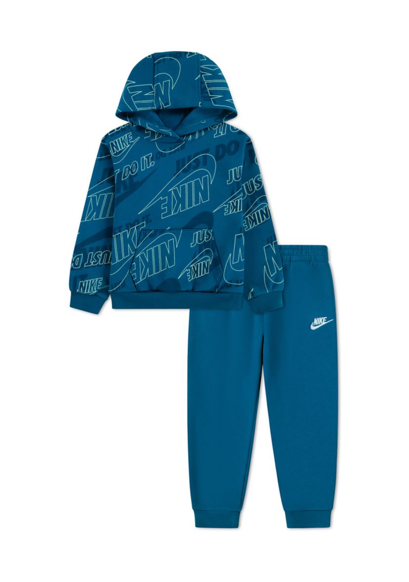 Boys 4-7 Fleece Hoodie Set 