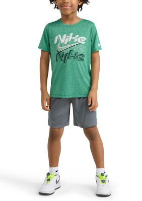 Nike Boys 4-7 Graphic T-Shirt and Shorts Set