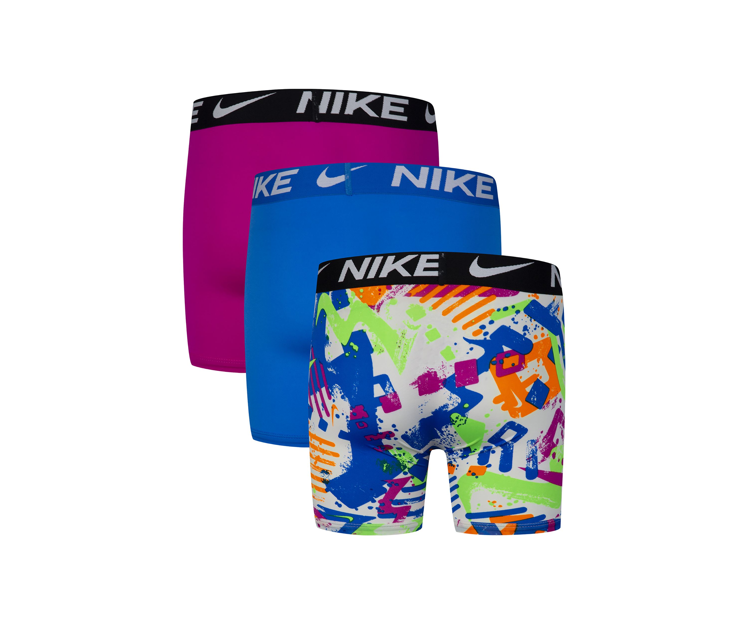 Boys 8-20 Printed 3-Pack Boxer Briefs