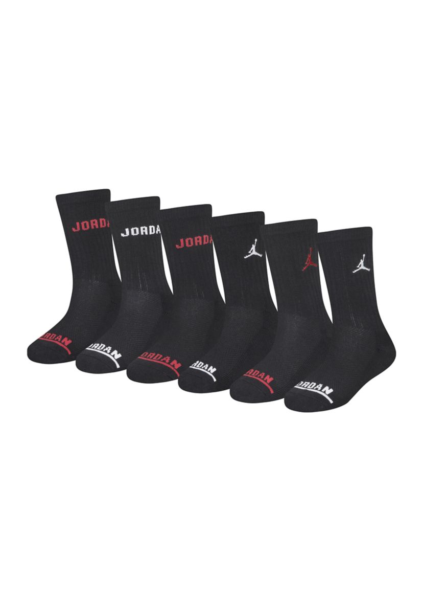 Boys Jordan Legend Ankle Socks - 6 Pack