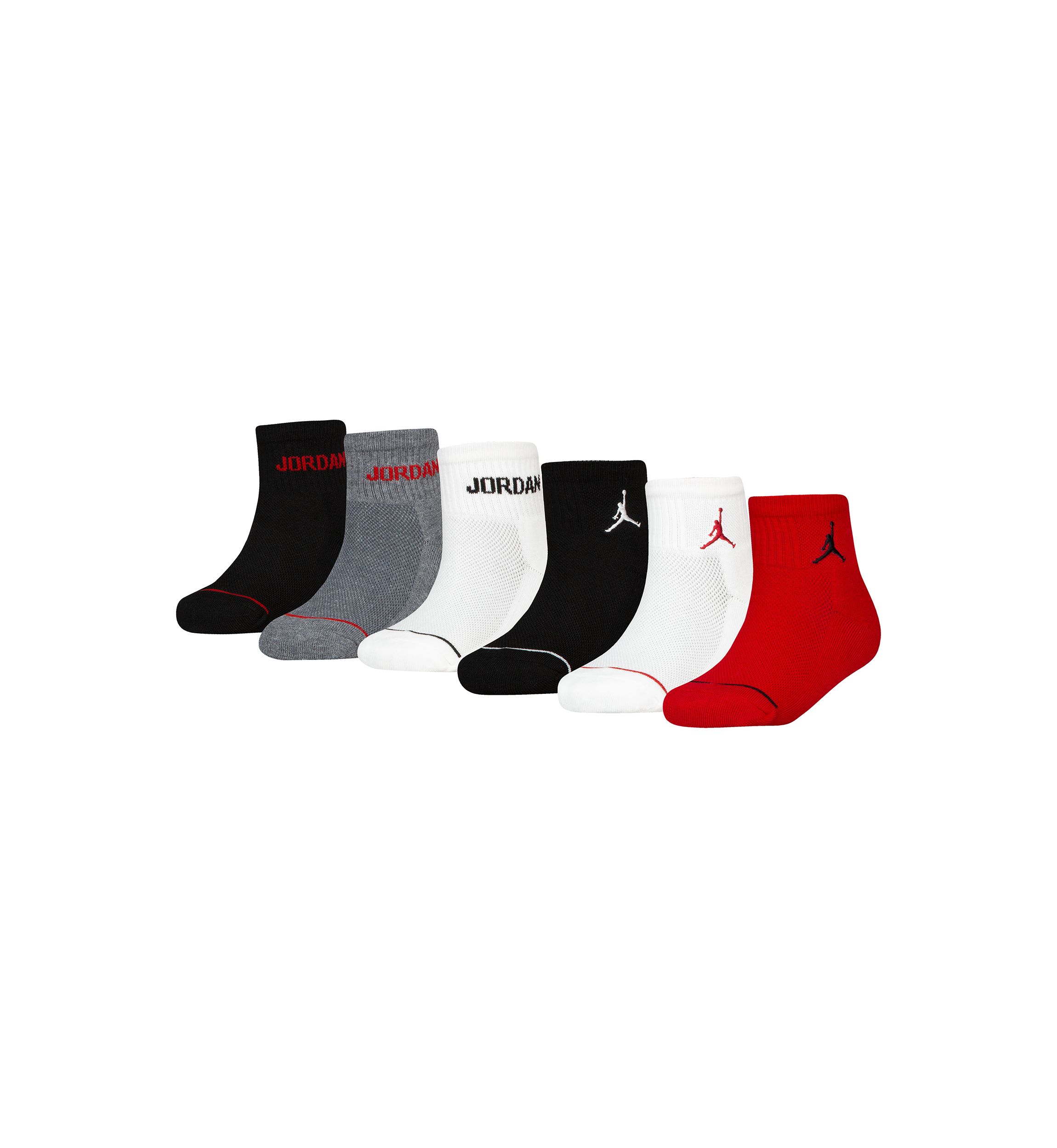 Boys Jordan Legend Ankle Socks - 6 Pack
