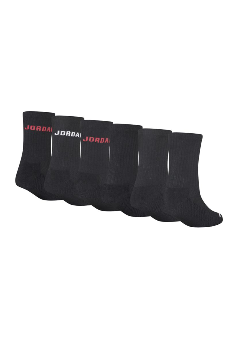 Boys Jordan Legend Ankle Socks - 6 Pack