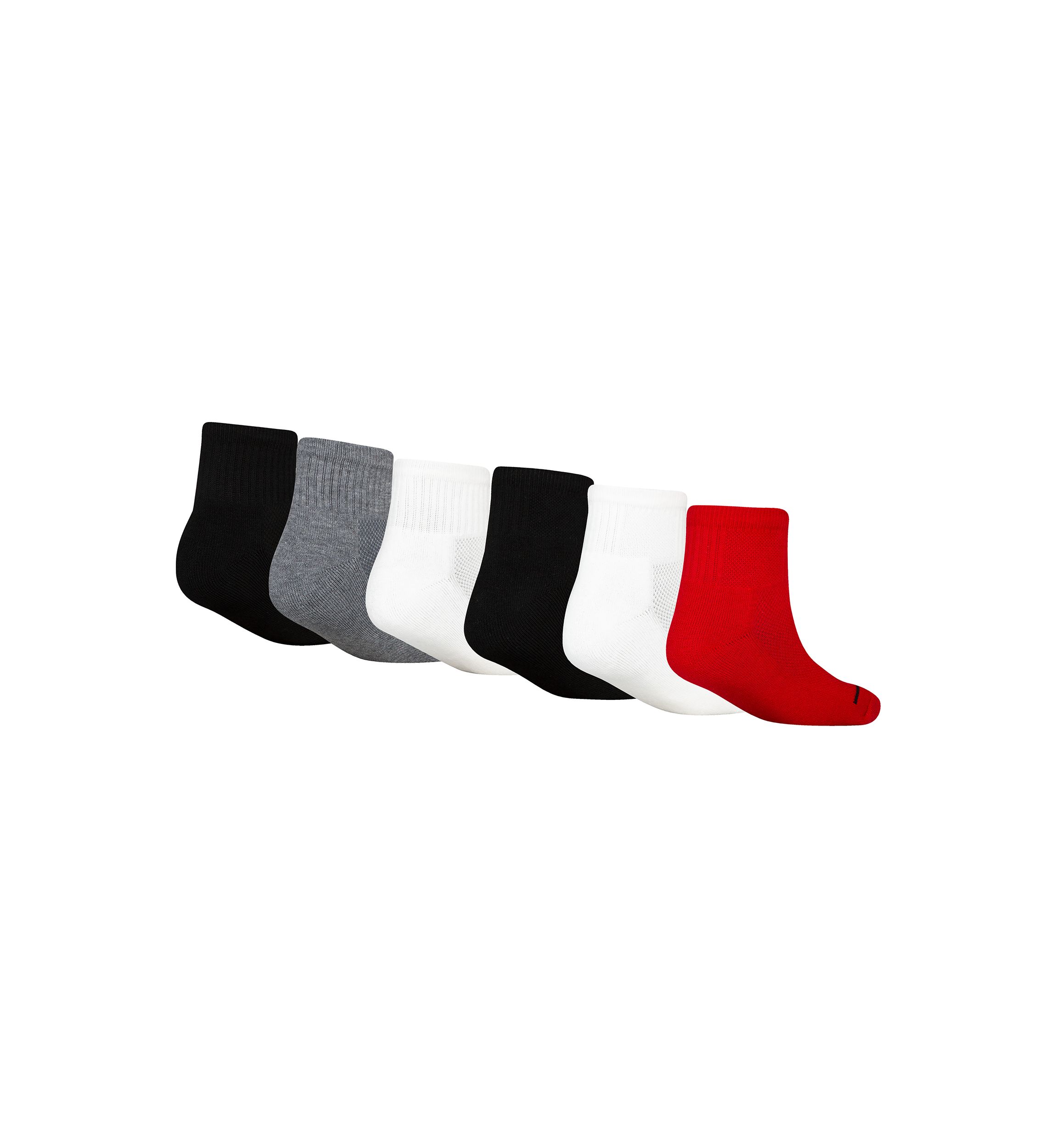 Boys Jordan Legend Ankle Socks - 6 Pack