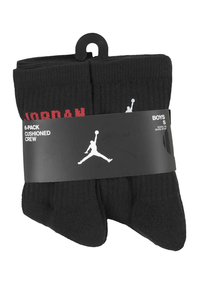 Boys Jordan Legend Ankle Socks - 6 Pack