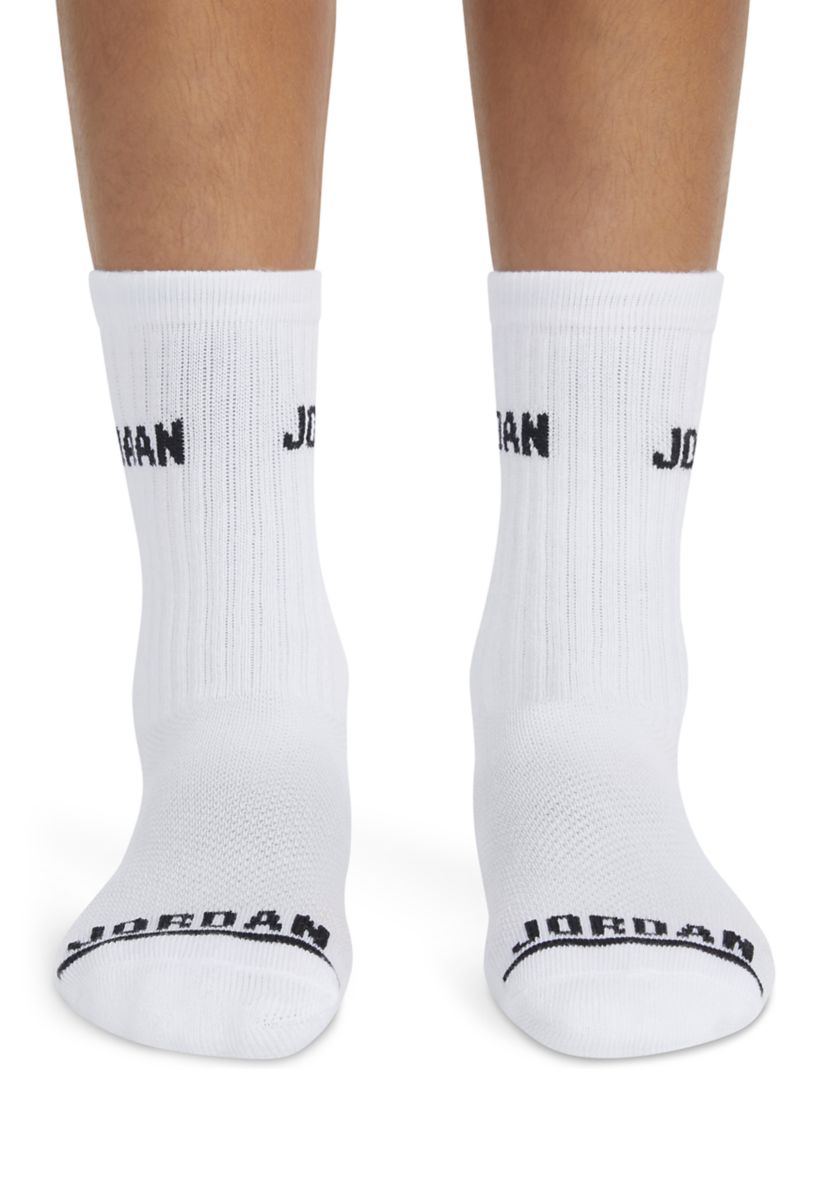 Boys Jordan Legend Crew Socks - 6 Pack 