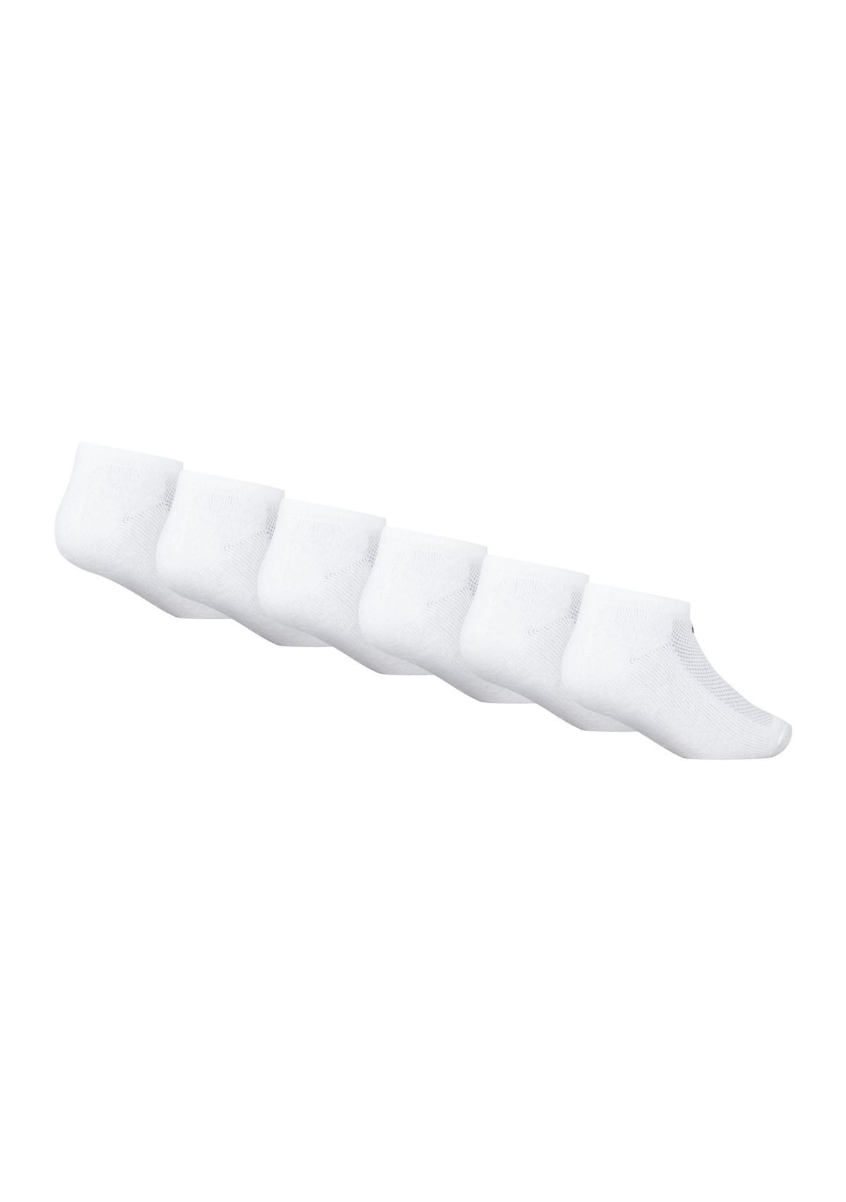 Boys 4-7 6 Pack Mesh Cushion No Show Socks
