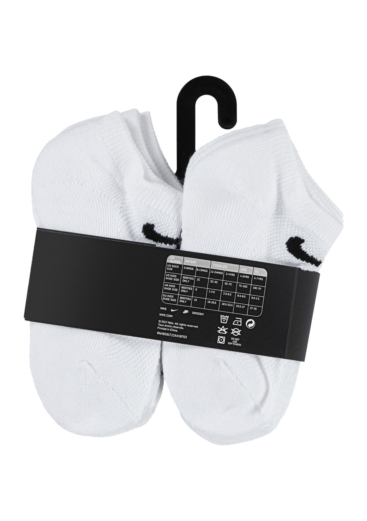 Boys 4-7 6 Pack Mesh Cushion No Show Socks