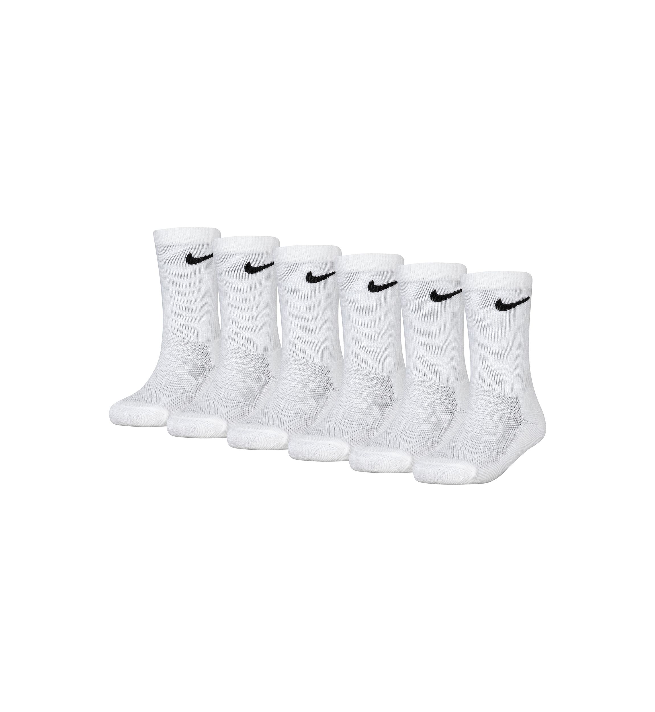 Boys 4-7 Mesh Cushion Crew Socks - 6 Pack