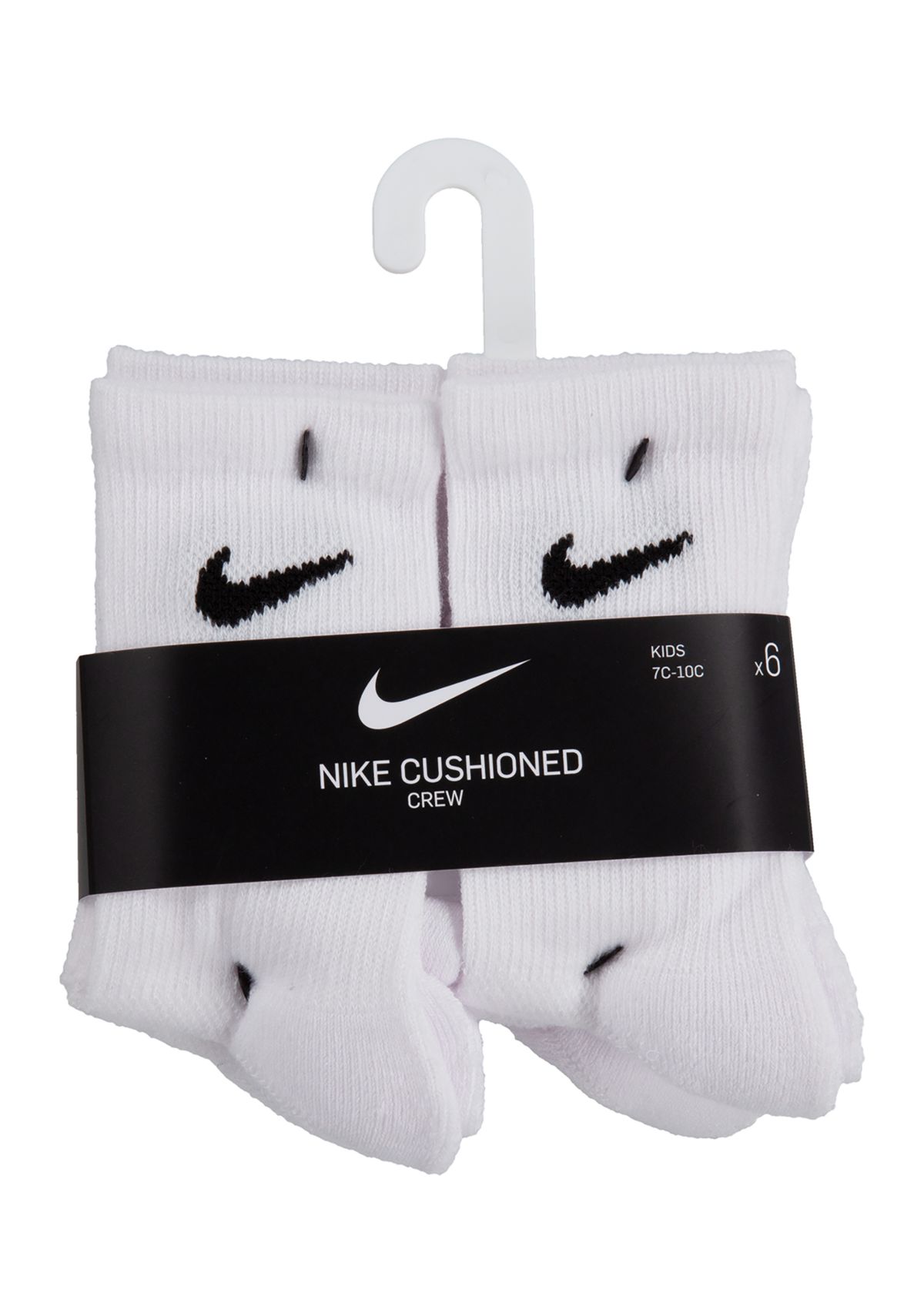 Boys 4-7 Mesh Cushion Crew Socks - 6 Pack