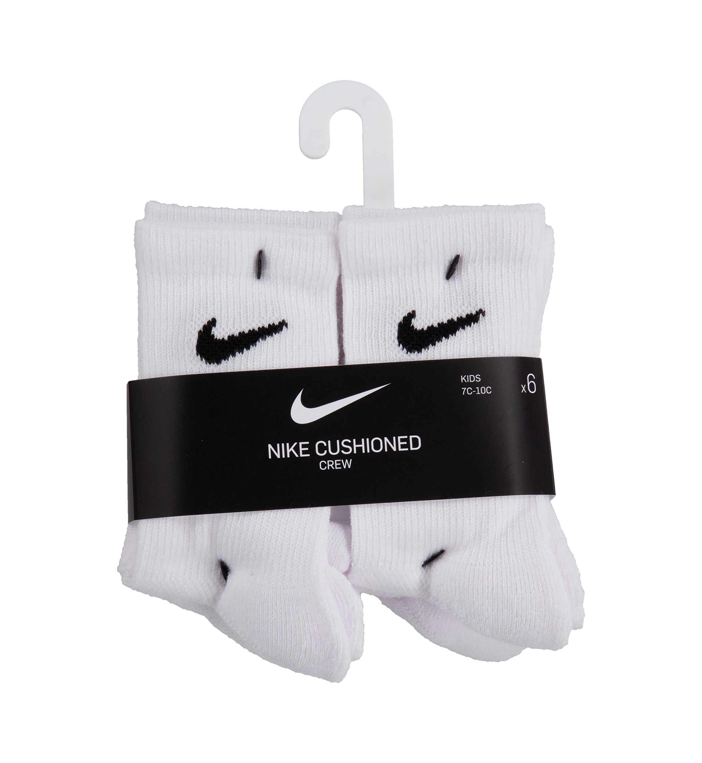 Boys 4-7 Mesh Cushion Crew Socks - 6 Pack