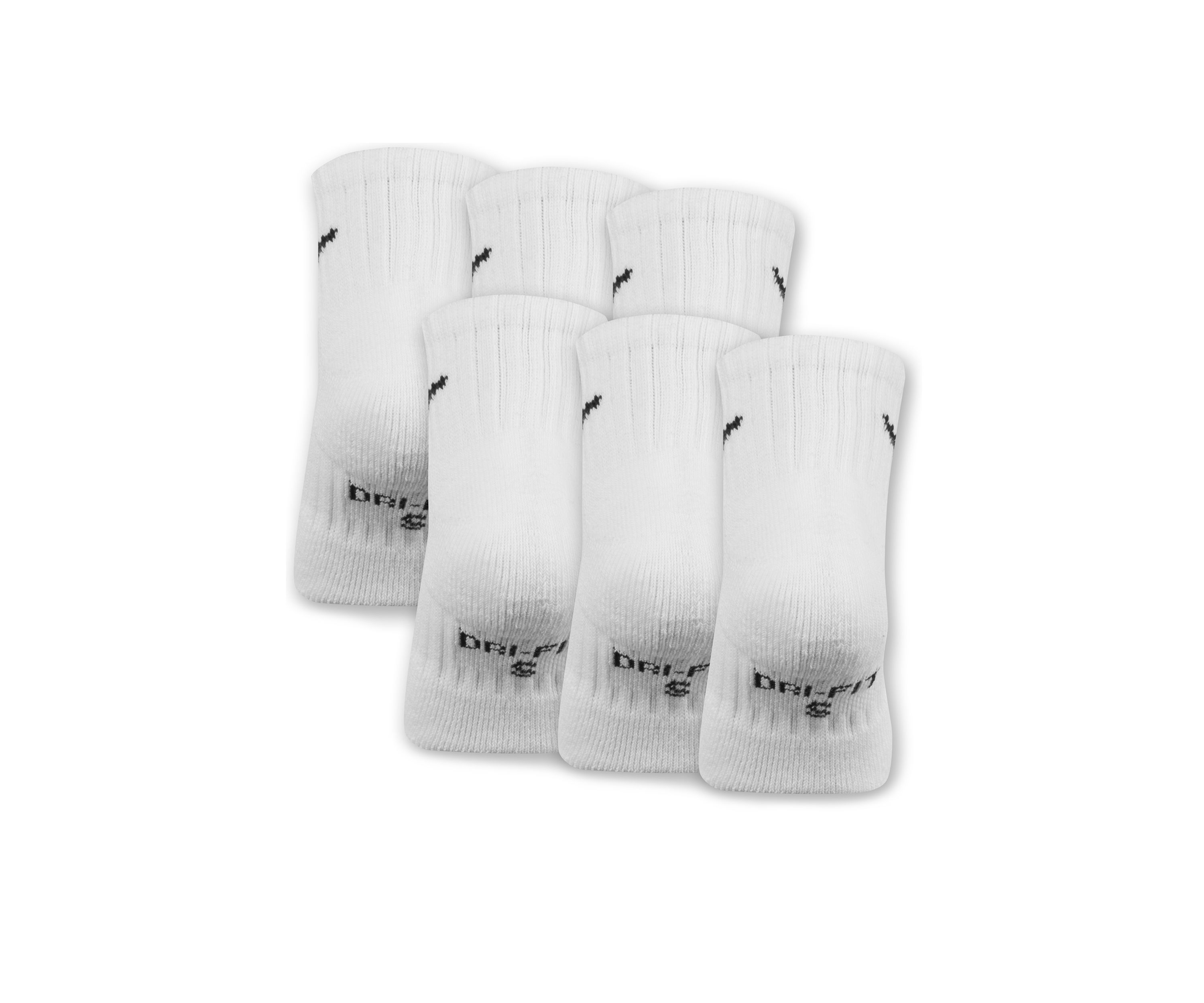 Boys 5-7 Dri-FIT Performance Basic Ankle Sock 3-Pack