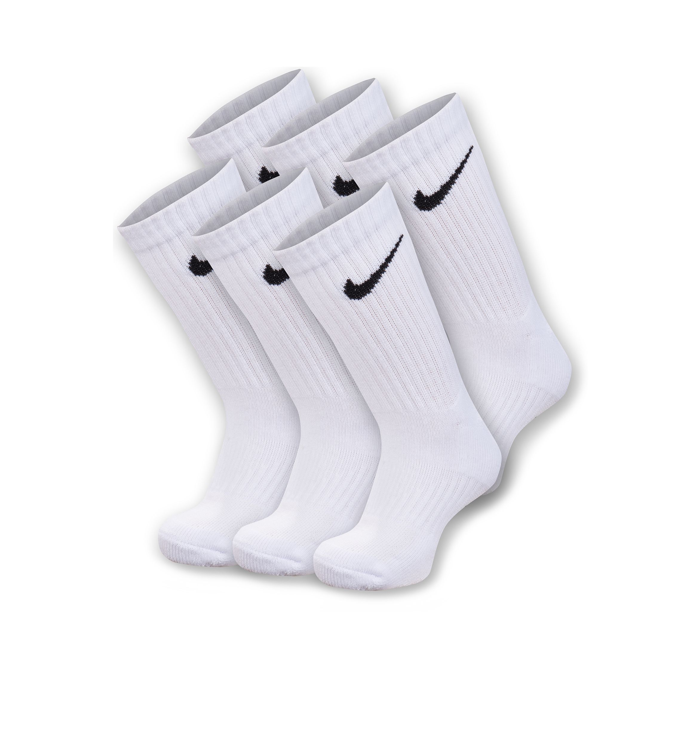 Boys 5-7 Dri-FIT Performance Basic Crew Socks 3-Pack