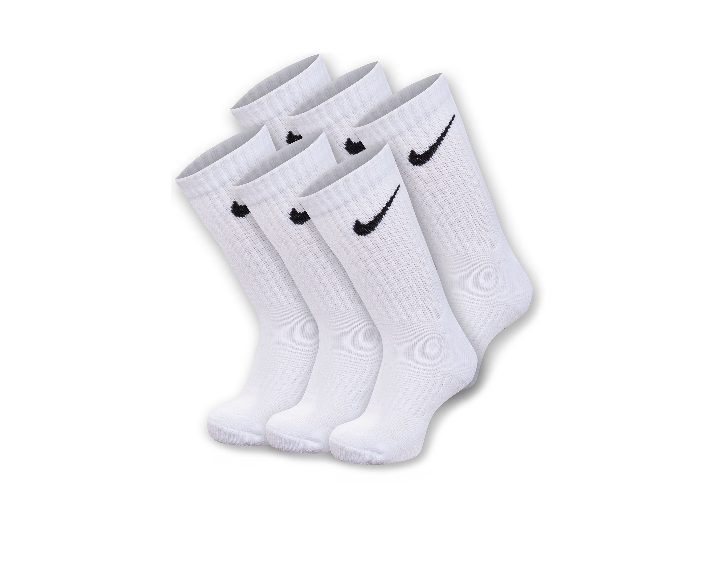 Boys 5-7 Dri-FIT Performance Basic Crew Socks 3-Pack