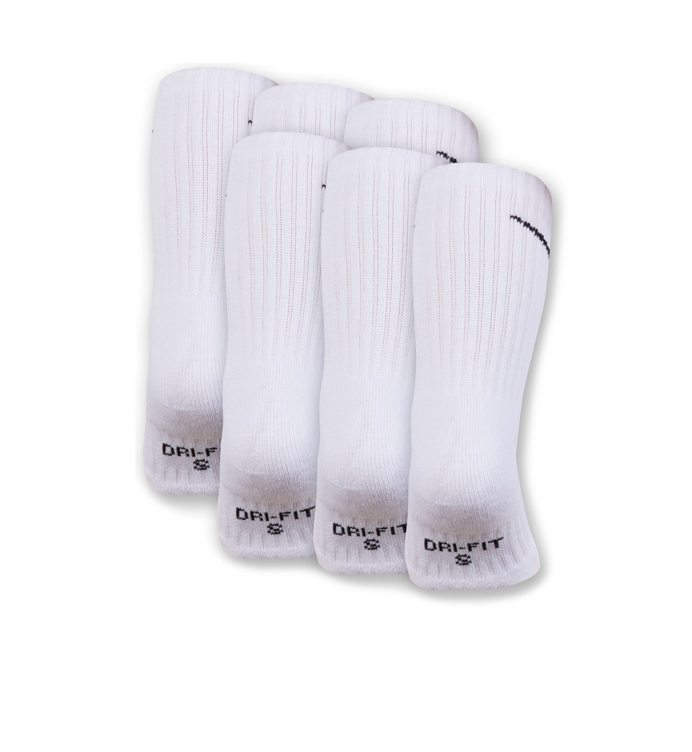 Boys 5-7 Dri-FIT Performance Basic Crew Socks 3-Pack
