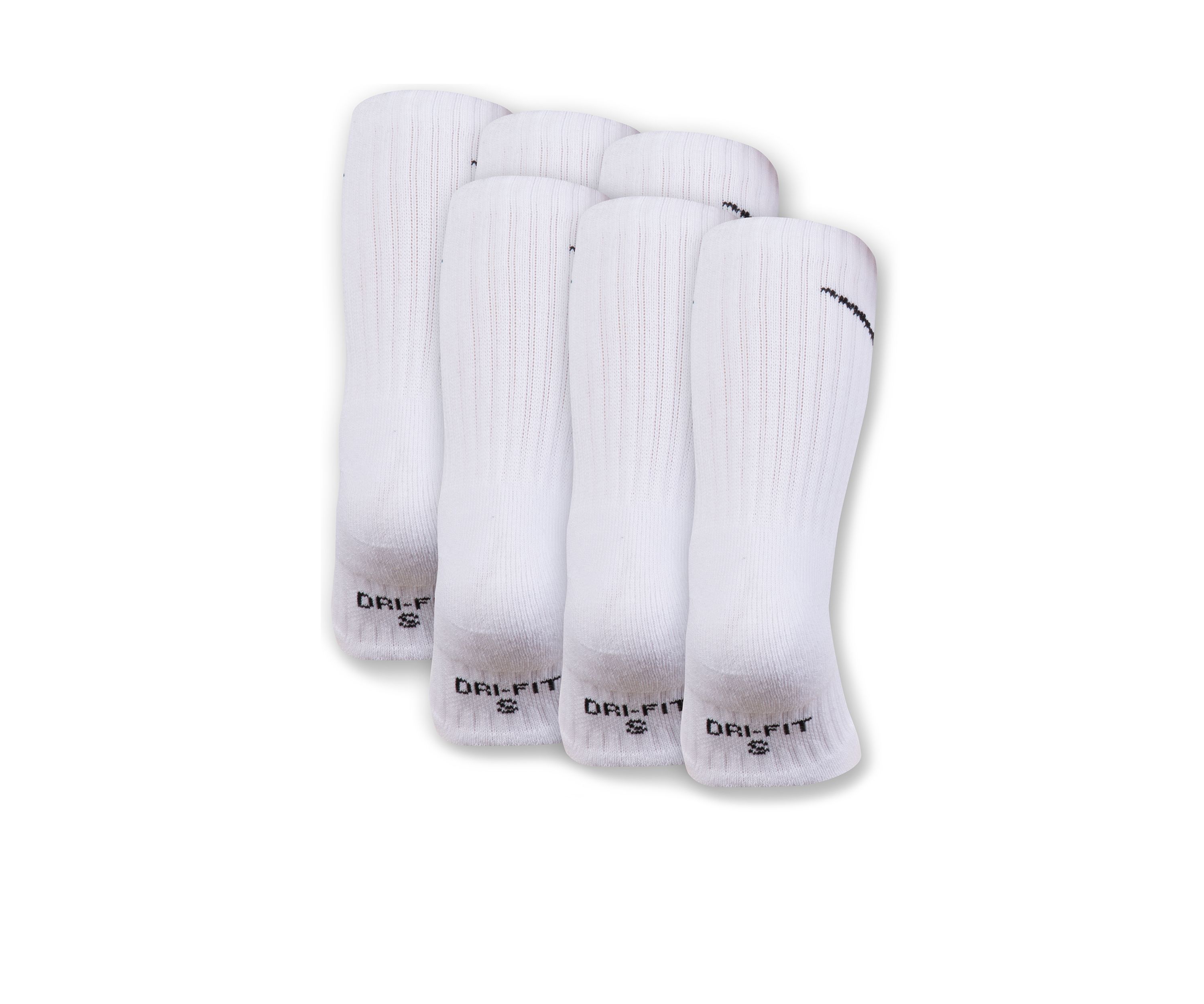 Boys 5-7 Dri-FIT Performance Basic Crew Socks 3-Pack