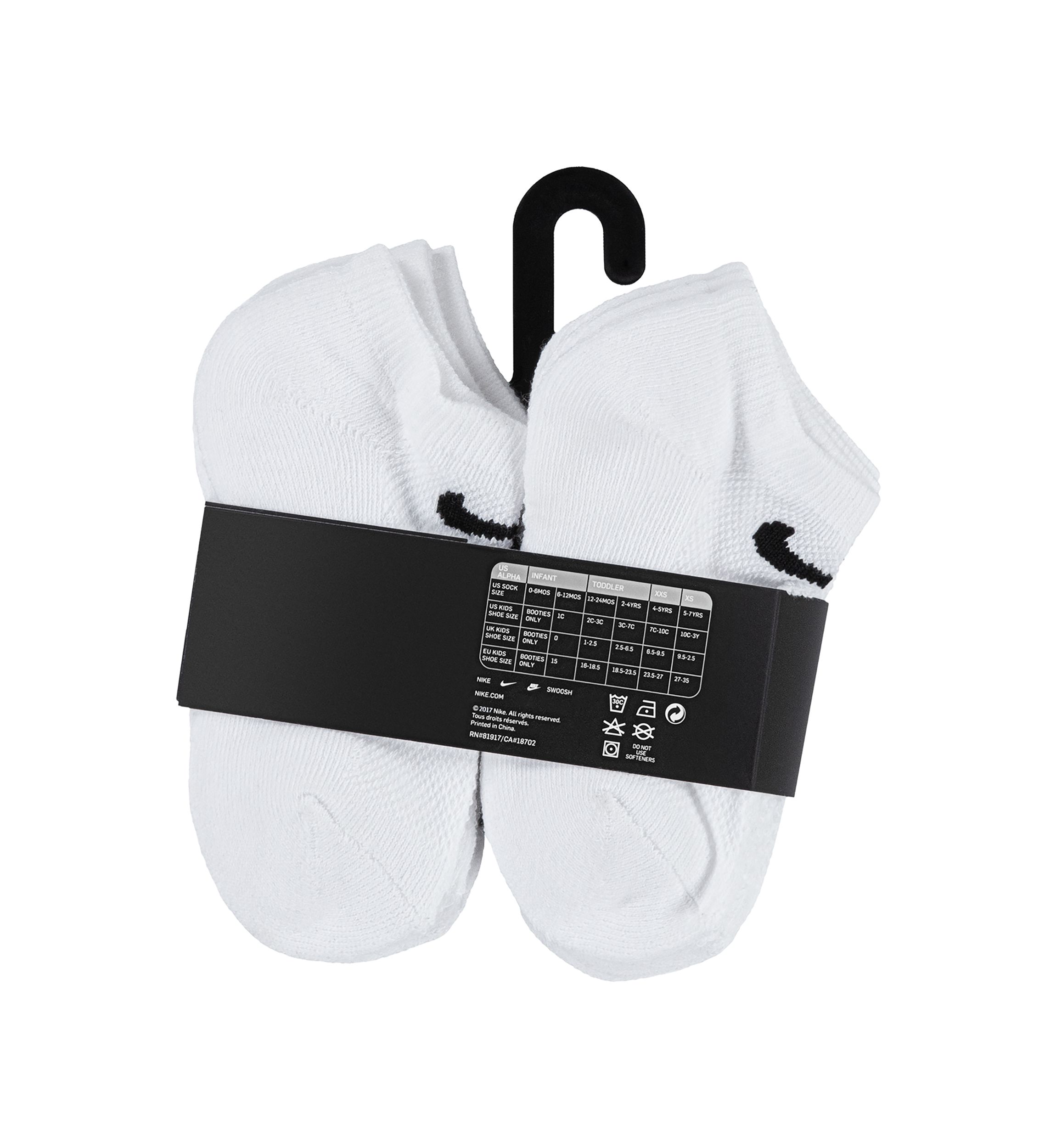 Boys 6-Pack Mesh Cushion No-Show Socks