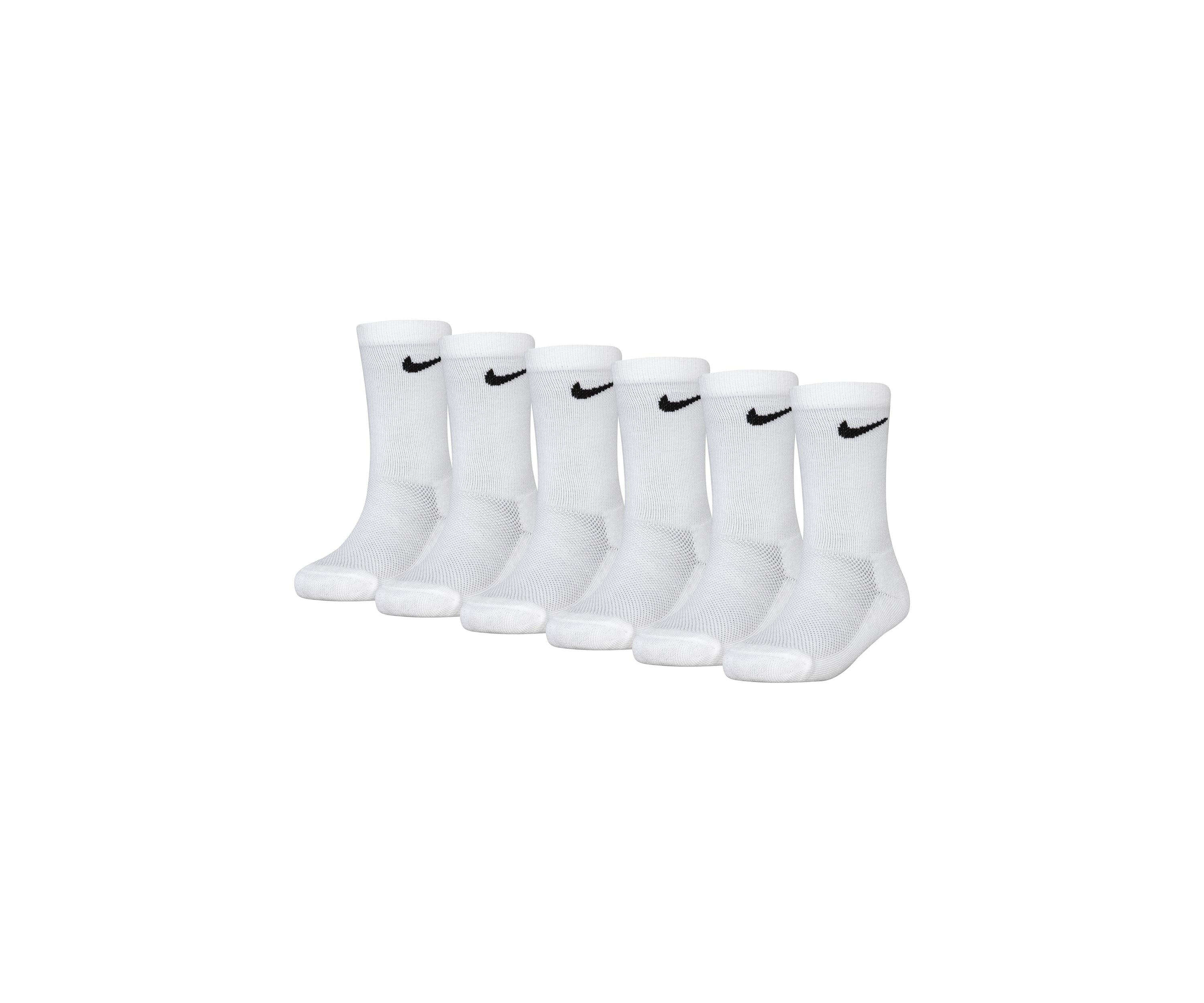 Boys 4-7 Mesh Cushion Crew Socks - 6 Pack