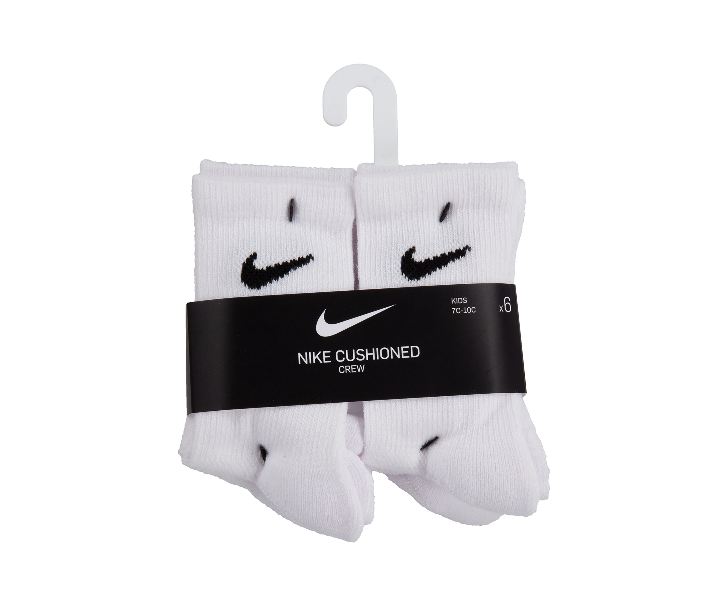 Boys 4-7 Mesh Cushion Crew Socks - 6 Pack