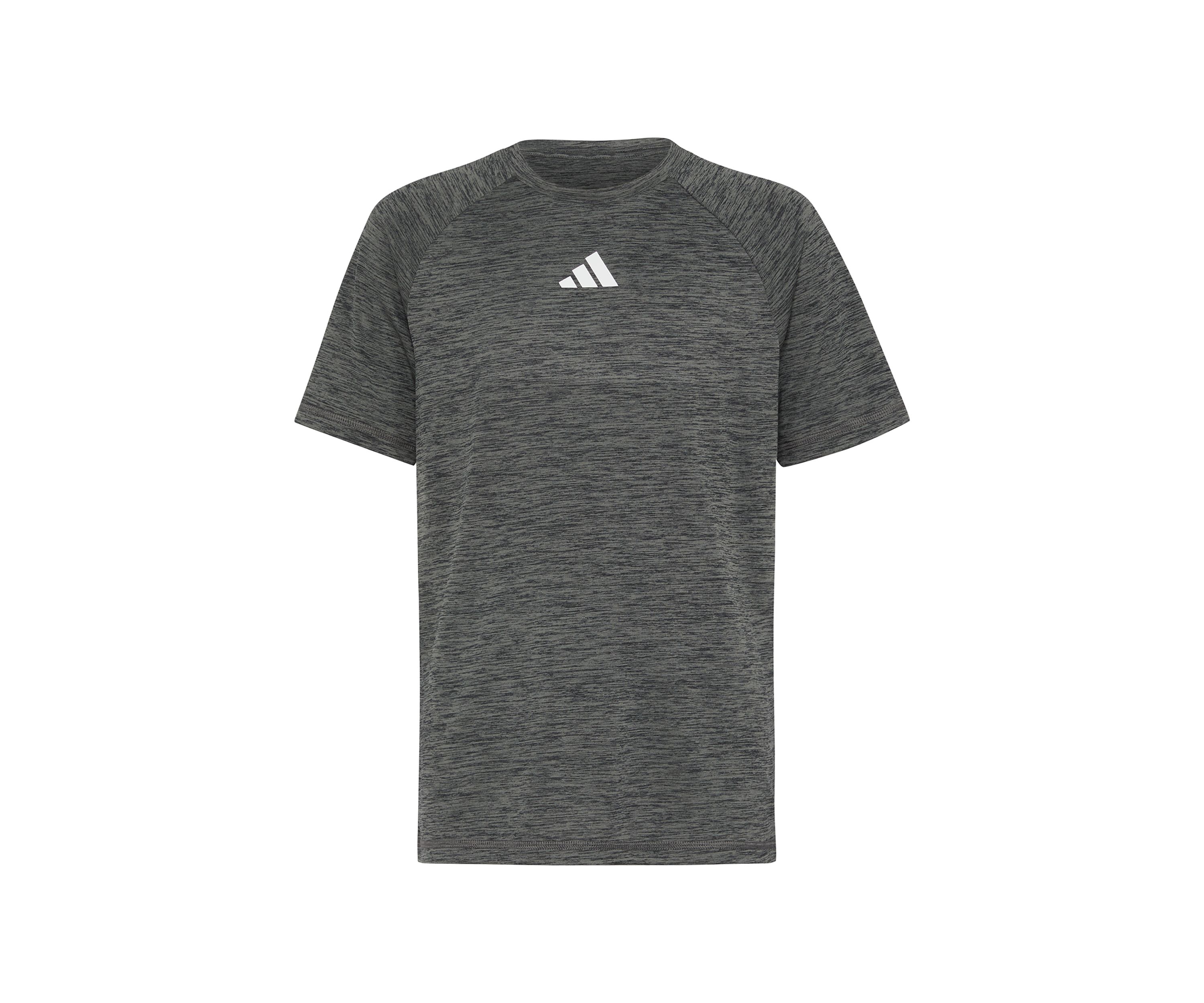 Boys 8-20 Short Sleeve Essential Poly Mélange T-Shirt