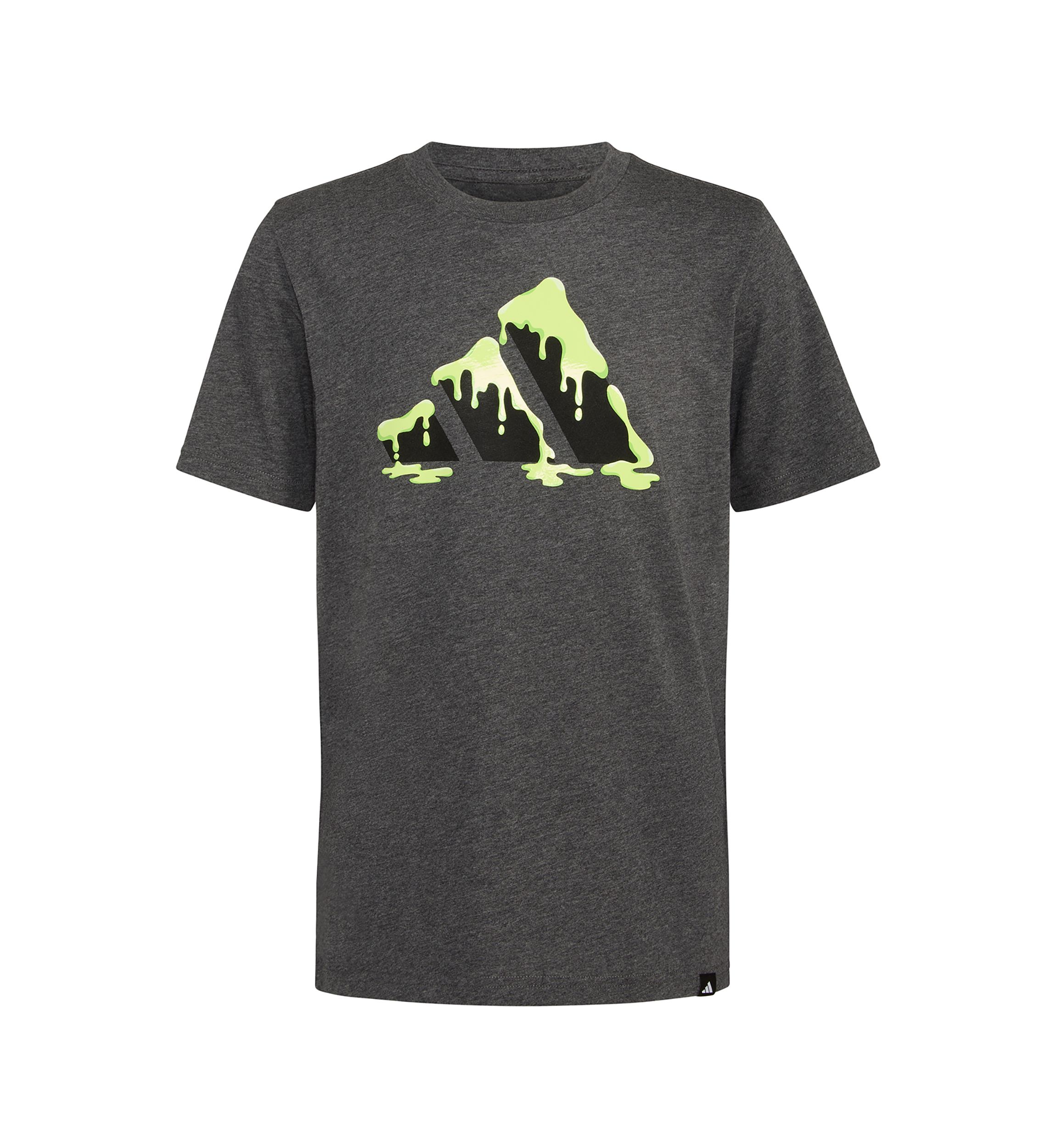 Boys 8-20 Short Sleeve Slime Logo Heather Graphic T-Shirt
