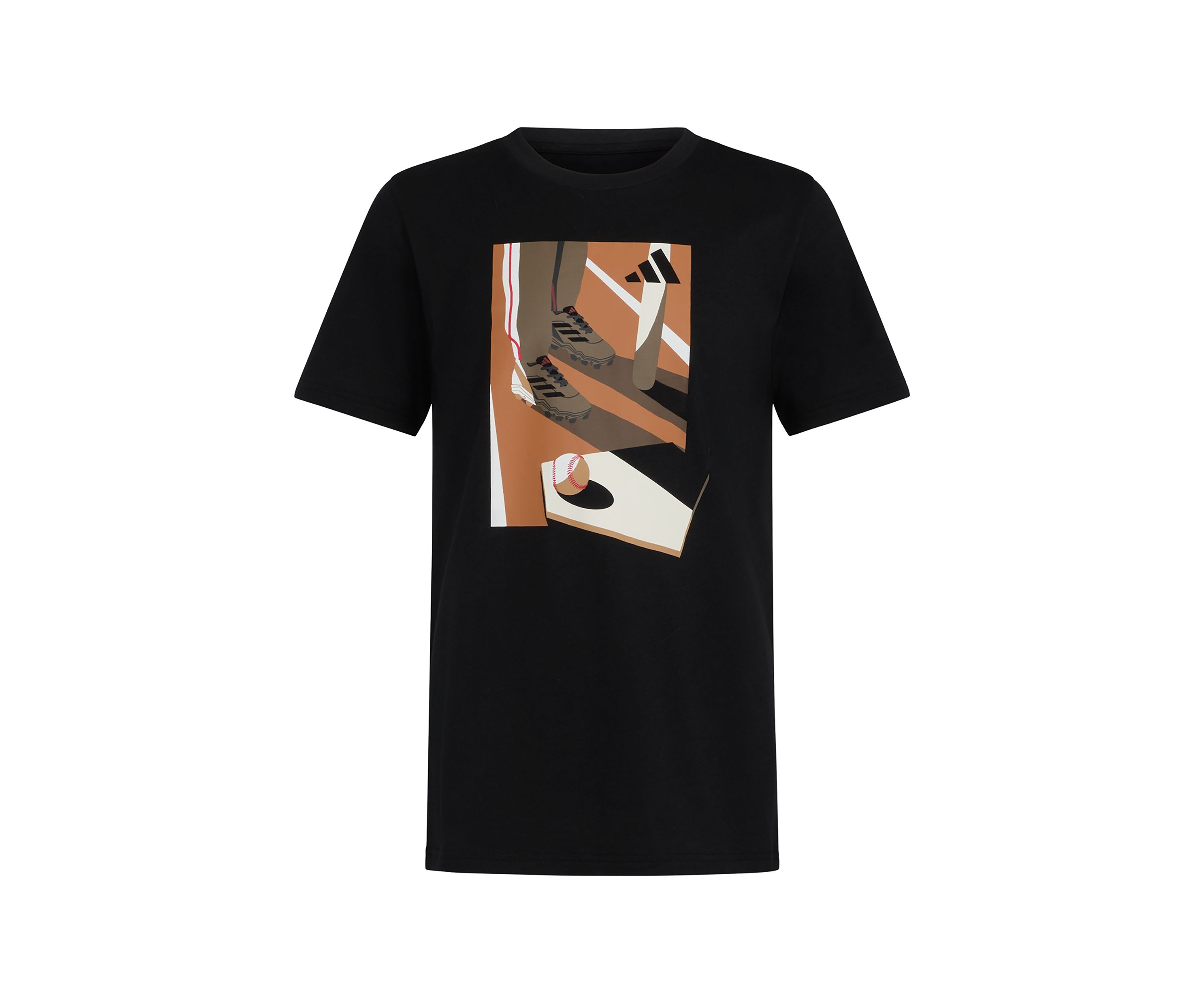 Boys 8-20 Short Sleeve Baseball Plate T-Shirt