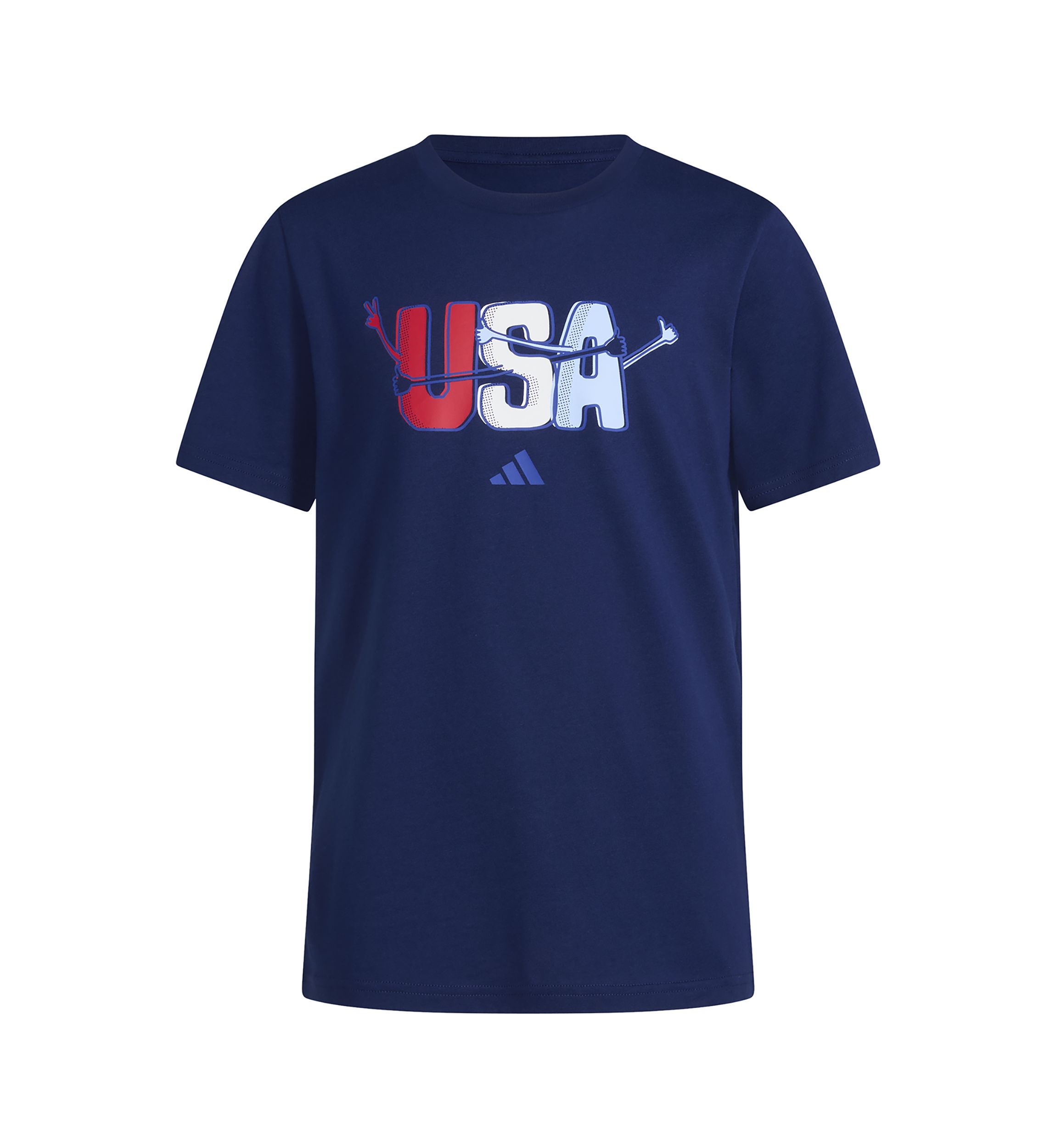 Boys 8-20 Short Sleeve USA Friends T-Shirt