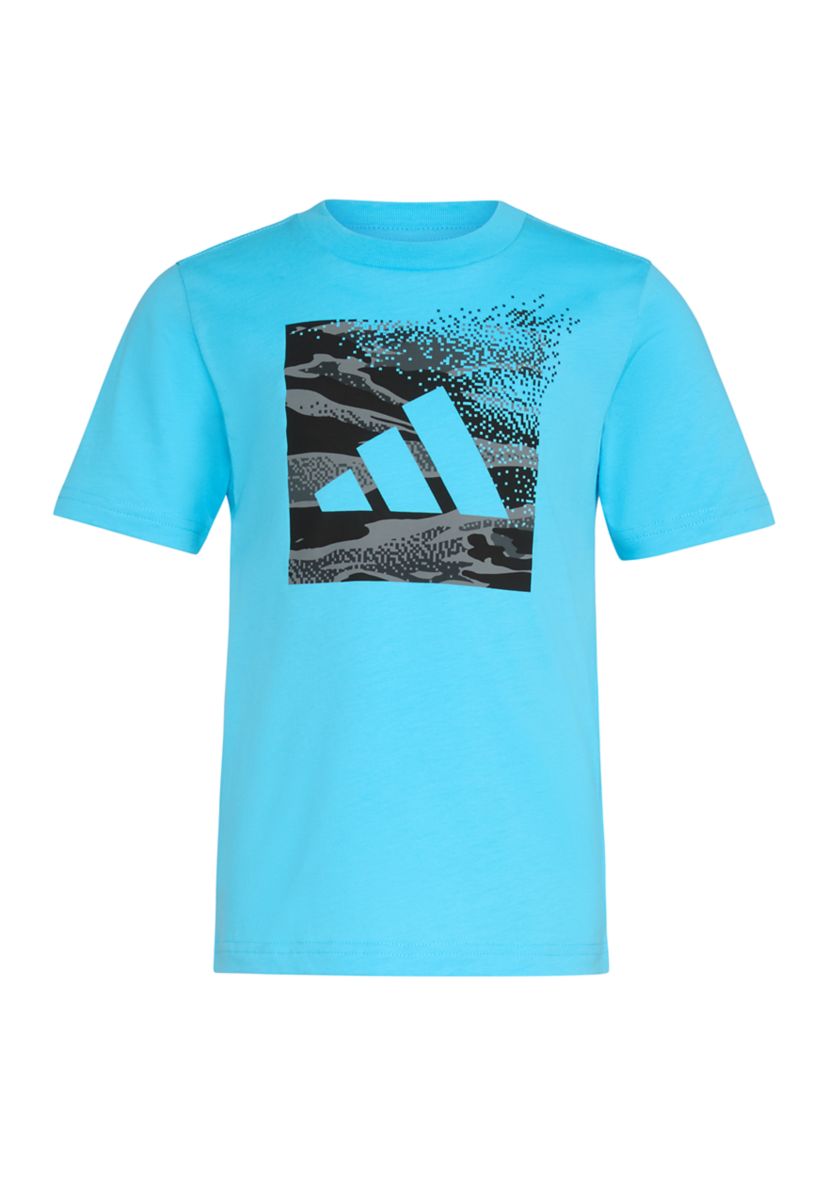 Boys 4-7 Short Sleeve Small Embroidered Logo T-Shirt
