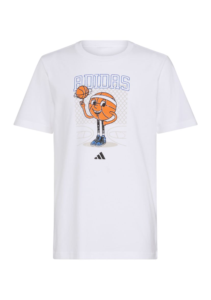 Boys 8-20 Short Sleeve Basketball Mascot T-Shirt 