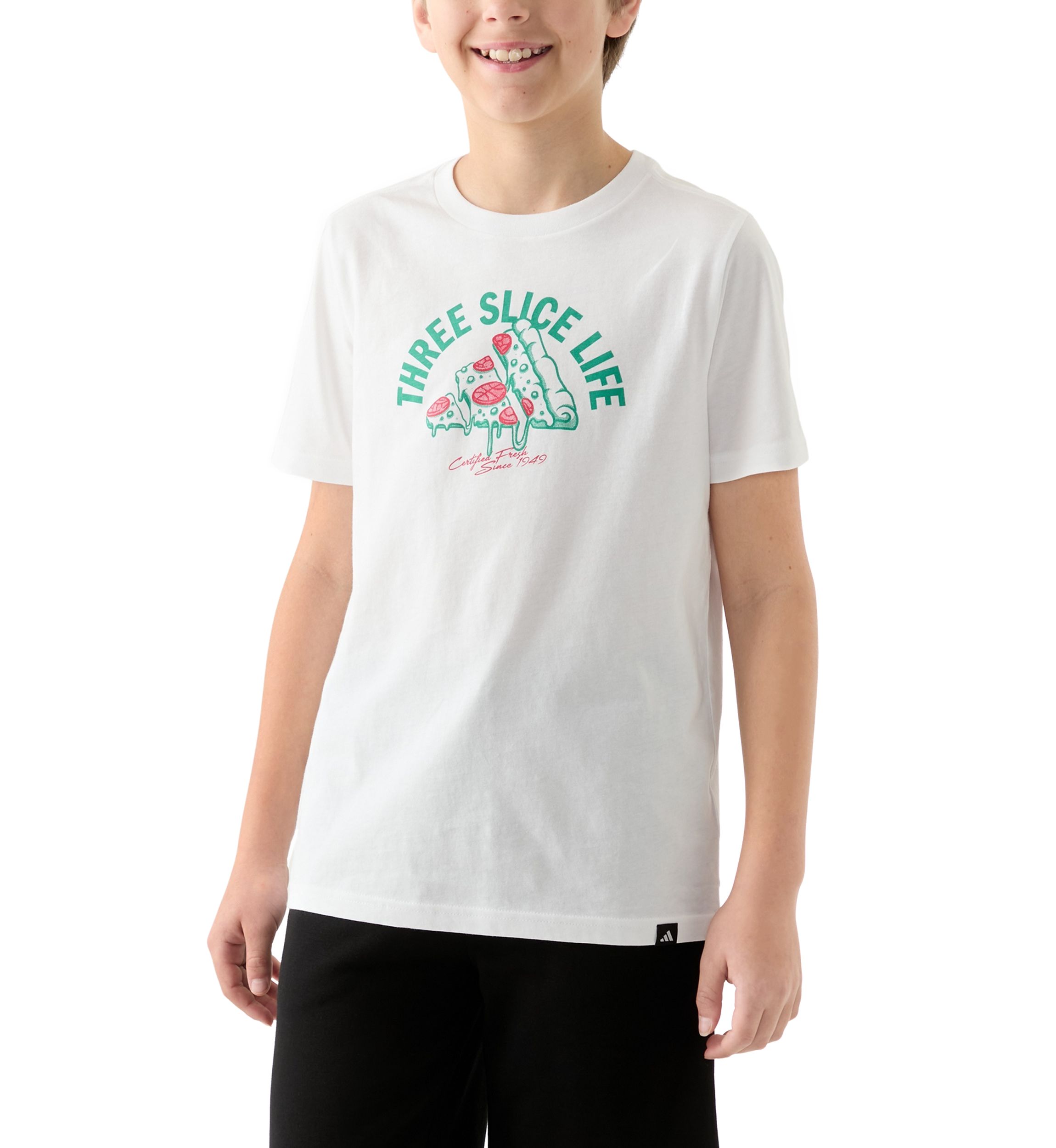 Boys 8-20 Short Sleeve Three Slice Life Graphic T-Shirt