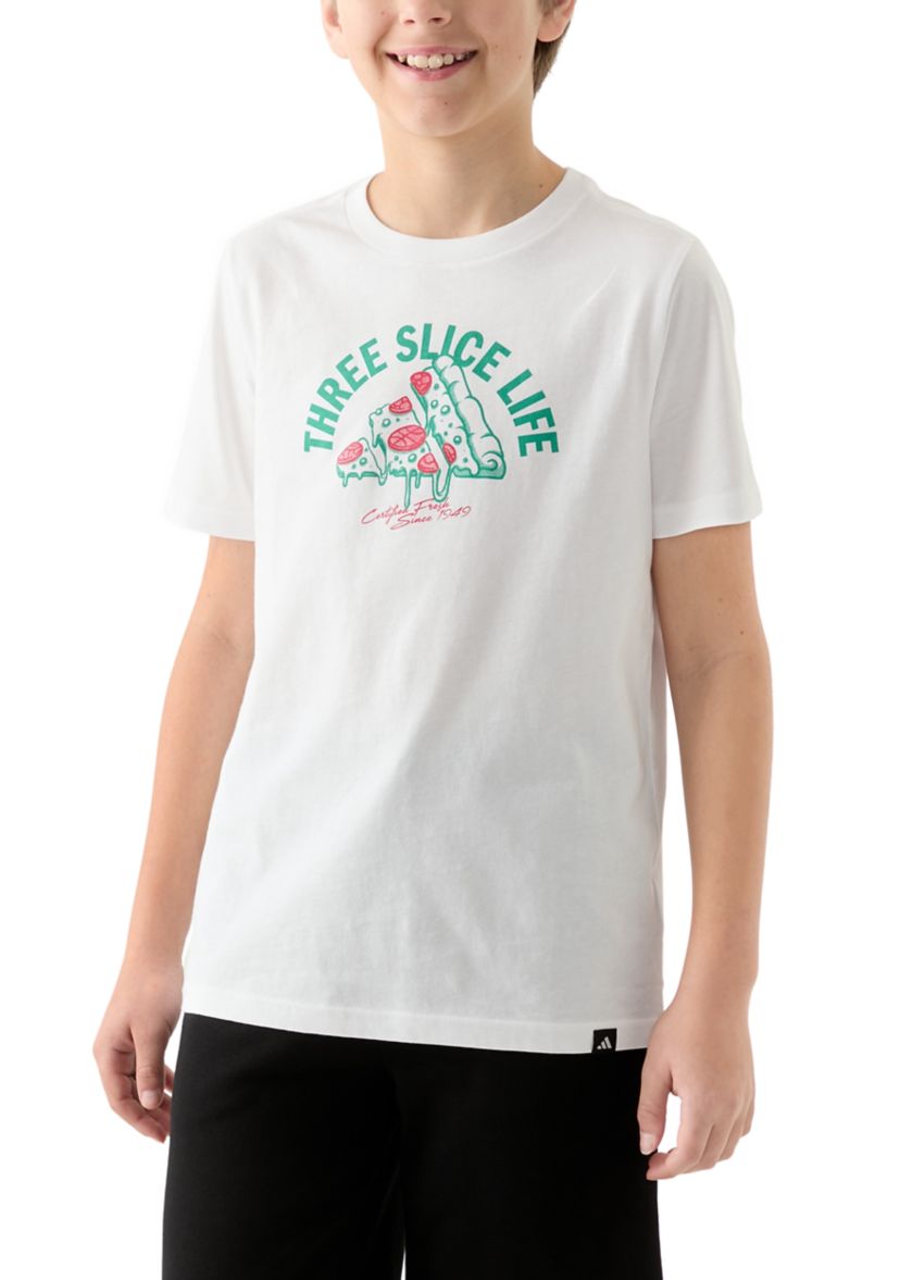 Boys 8-20 Short Sleeve Three Slice Life Graphic T-Shirt