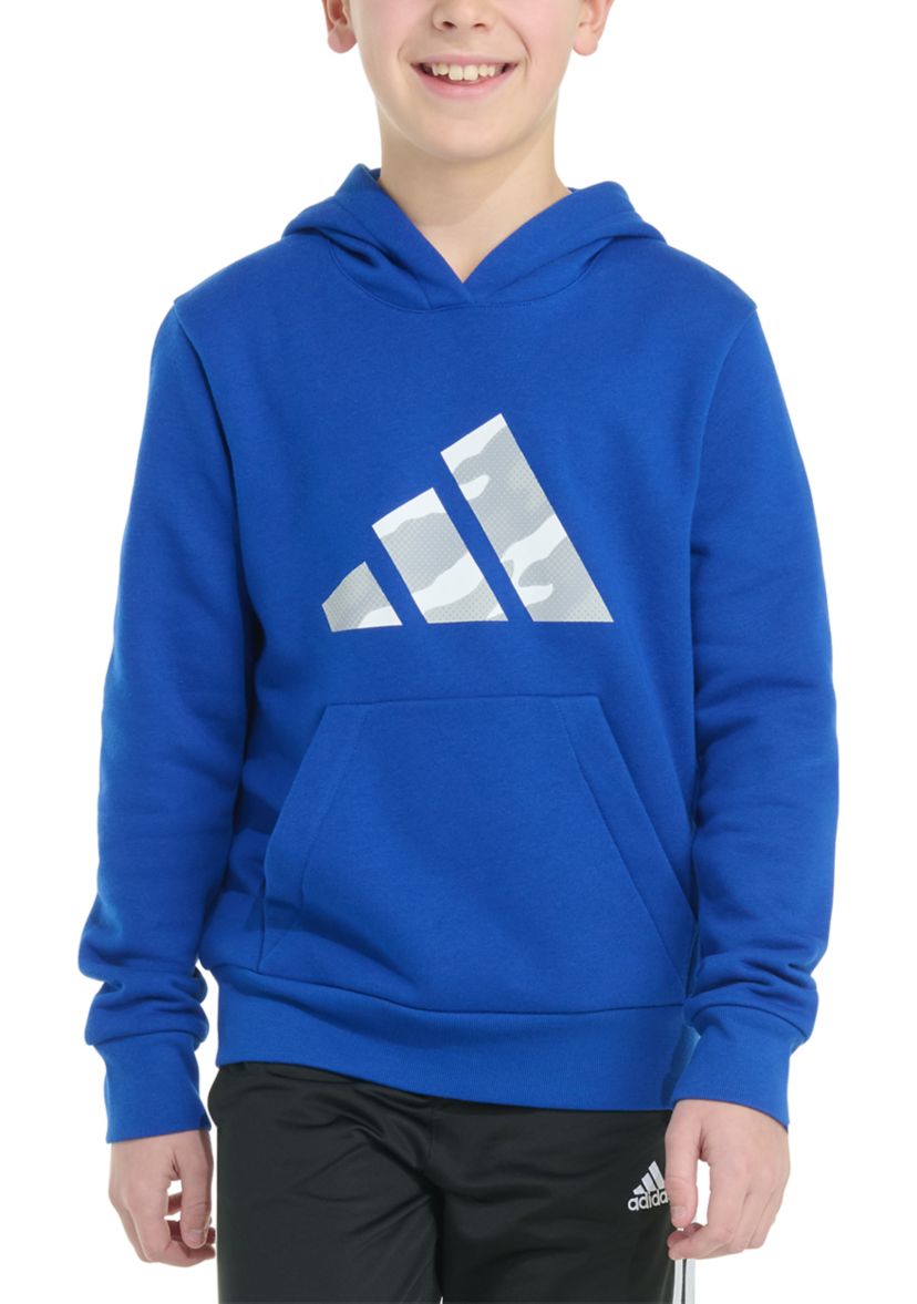 Boys 8-20 Long Sleeve Graphic Fleece Pullover Hoodie