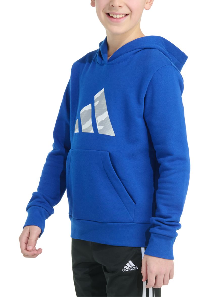 Boys 8-20 Long Sleeve Graphic Fleece Pullover Hoodie
