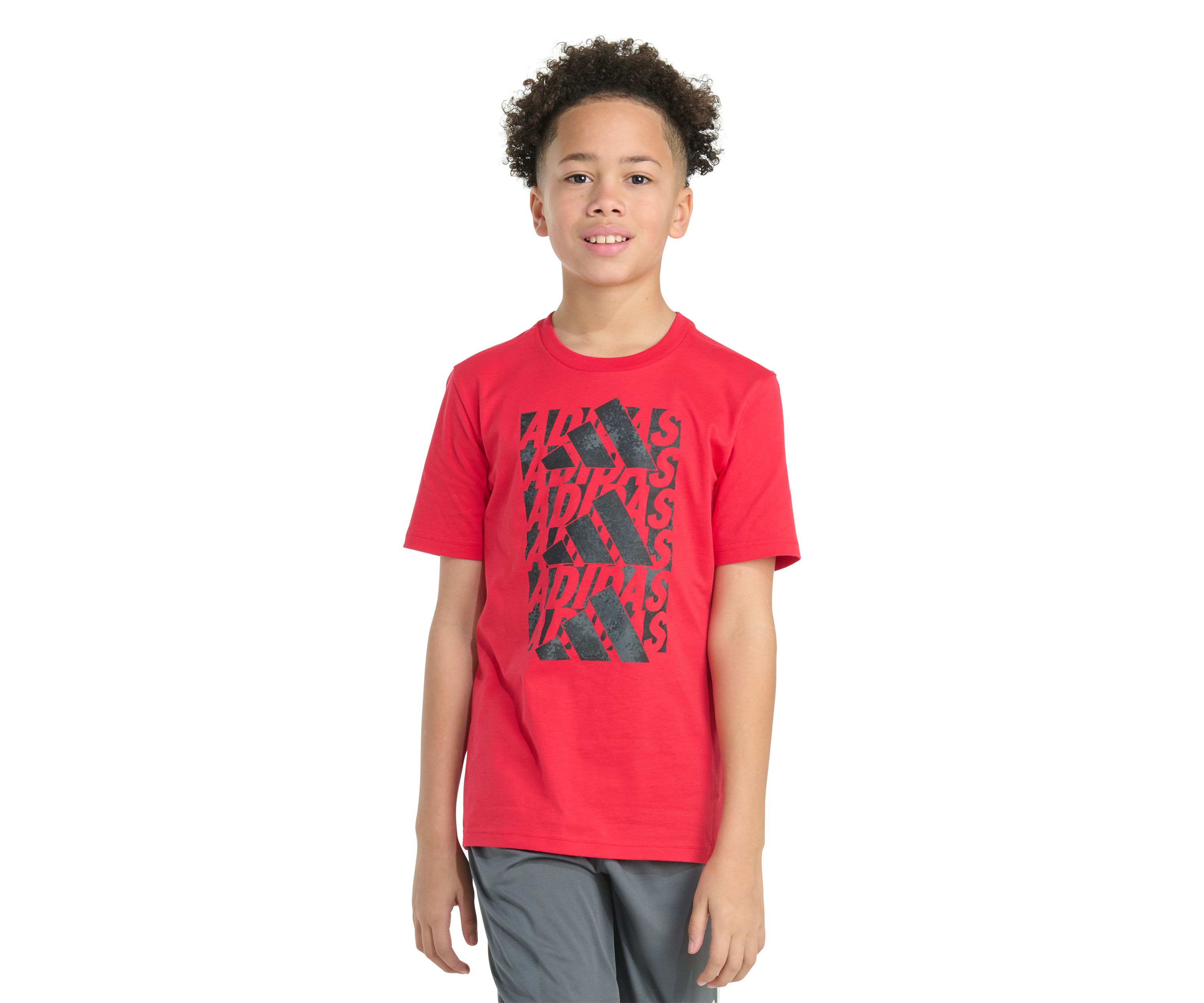 Boys 8-20 Short Sleeve Woodland Camo Stack Graphic T-Shirt (Extended Size)