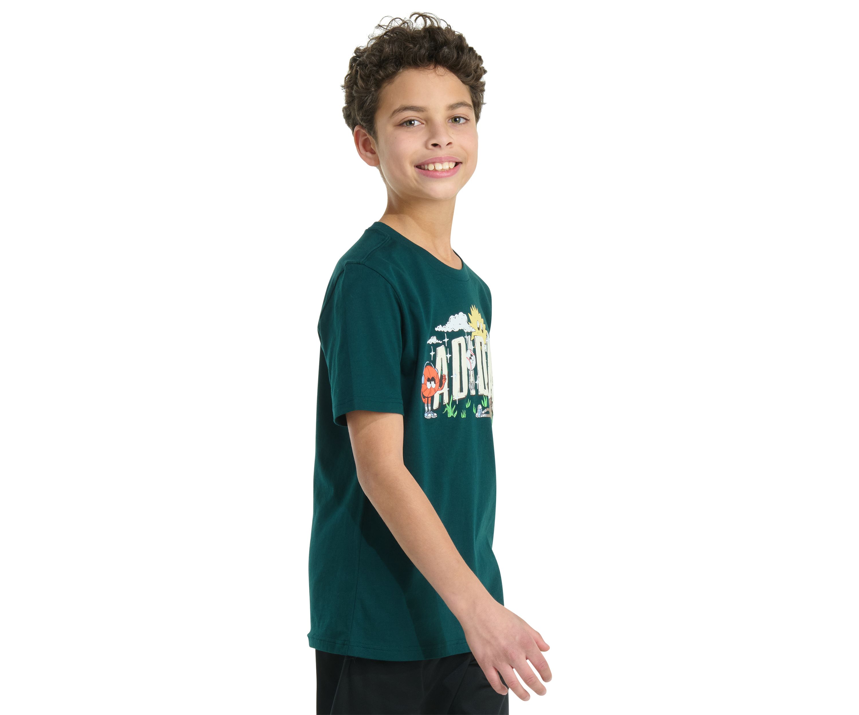 Boys 8-20 Short Sleeve Multi-Sport Doodle Graphic T-Shirt