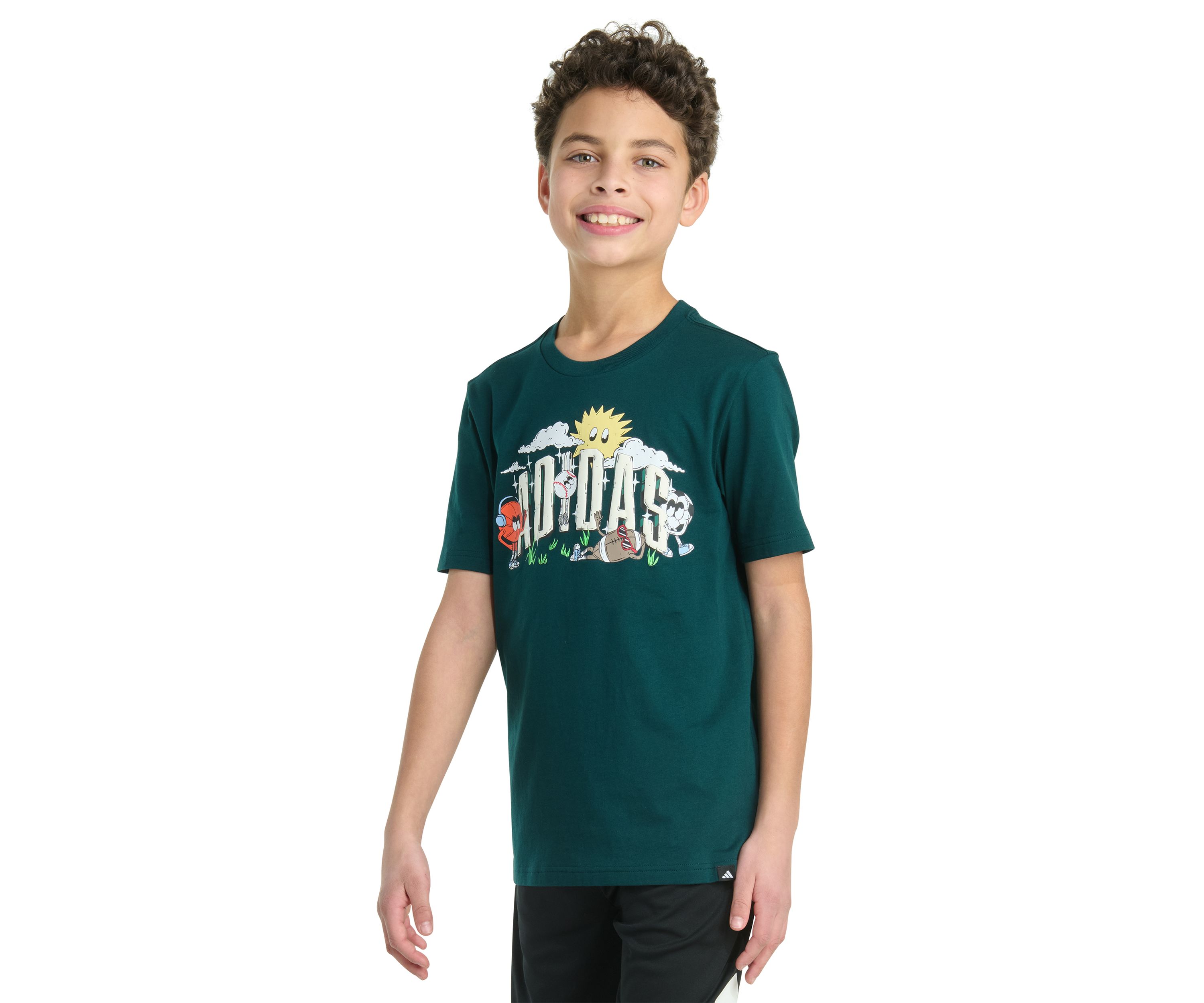 Boys 8-20 Short Sleeve Multi-Sport Doodle Graphic T-Shirt