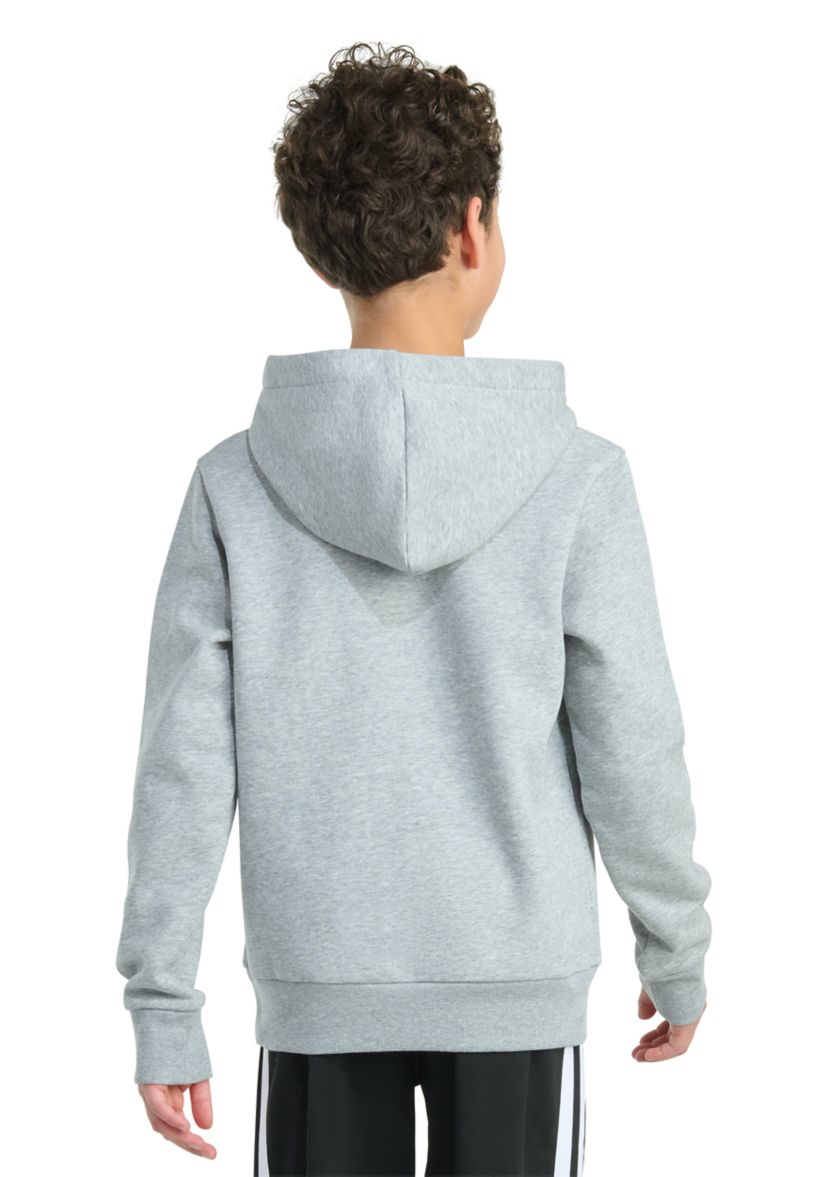 Boys 8-20 Long Sleeve Hooded Graphic Heather Fleece Pullover - Extended Size