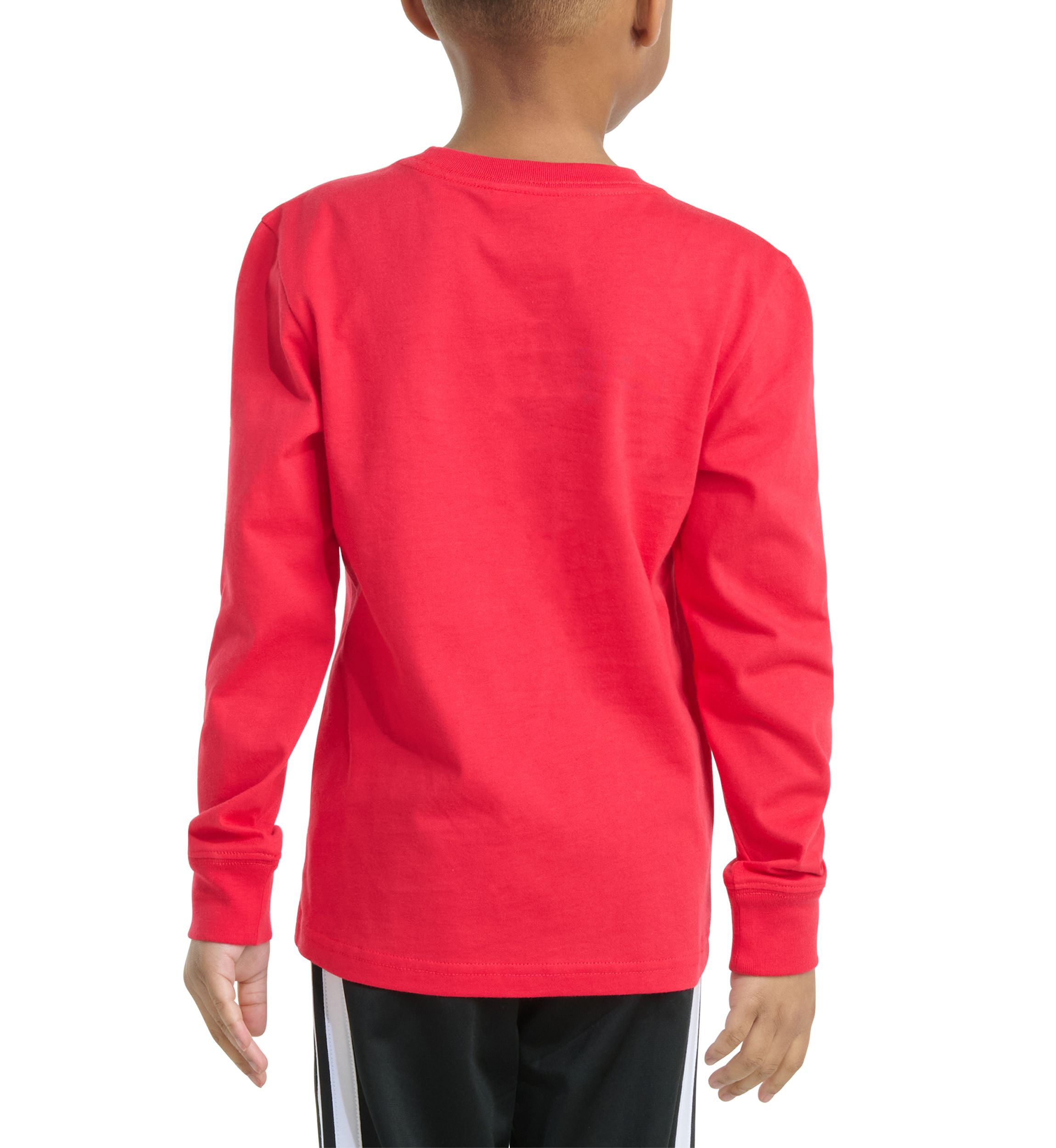 Boys 4-7 Long Sleeve Halftone Camo Logo T-Shirt