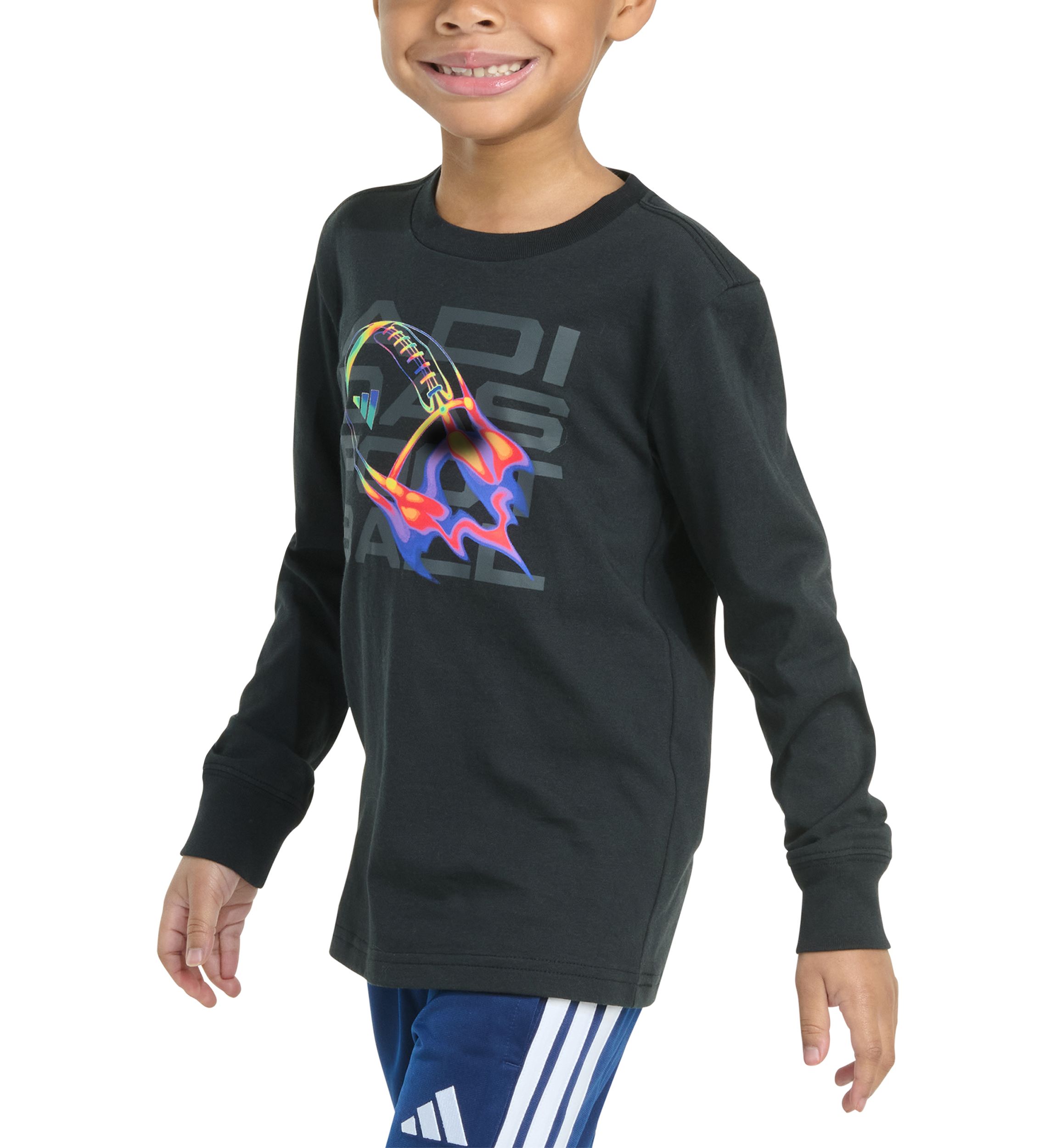 Boys 4-7 Long Sleeve Sport Graphic T-Shirt