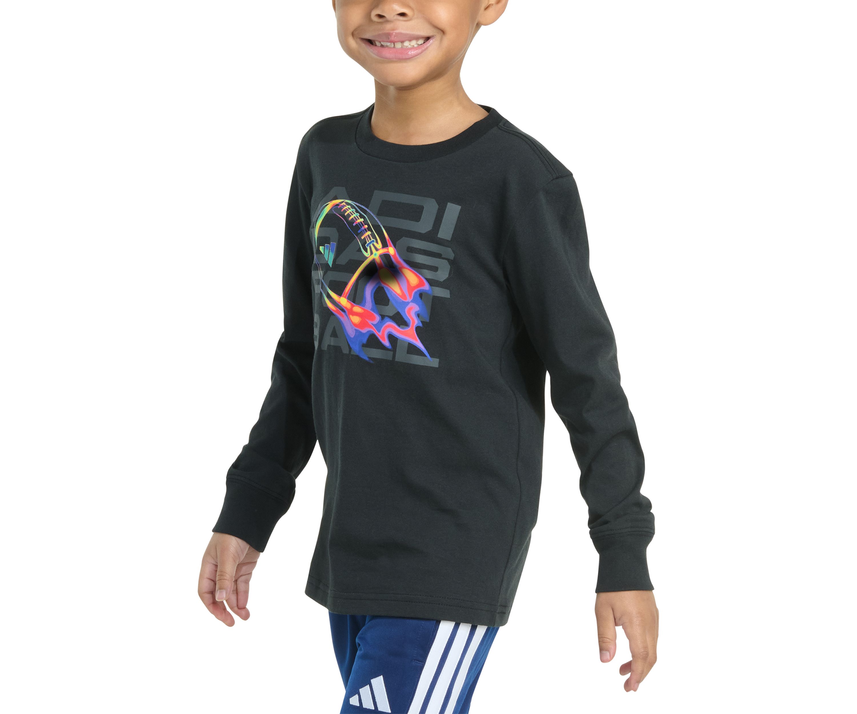 Boys 4-7 Long Sleeve Sport Graphic T-Shirt