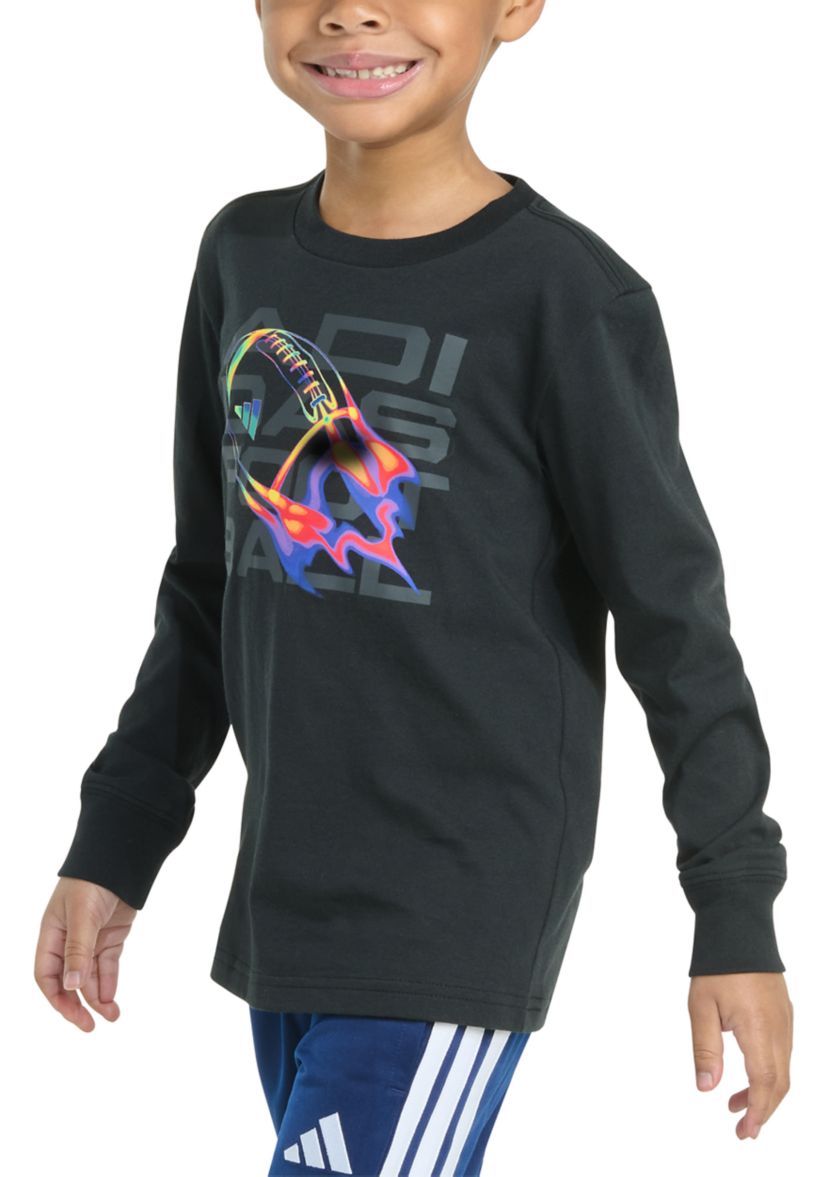 Boys 4-7 Long Sleeve Sport Graphic T-Shirt