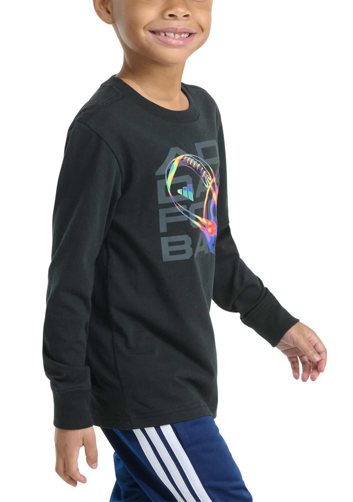 Boys 4-7 Long Sleeve Sport Graphic T-Shirt