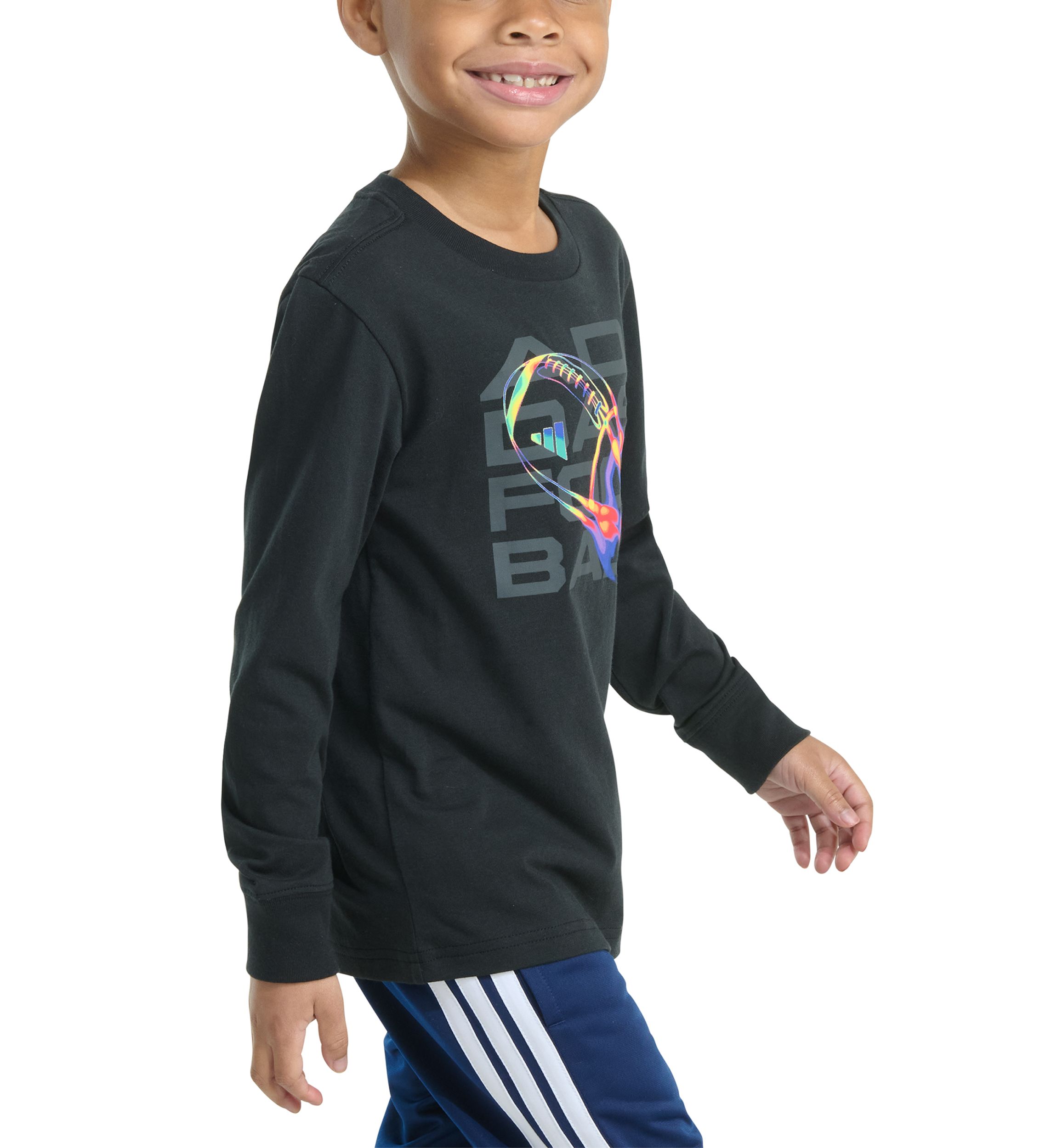 Boys 4-7 Long Sleeve Sport Graphic T-Shirt