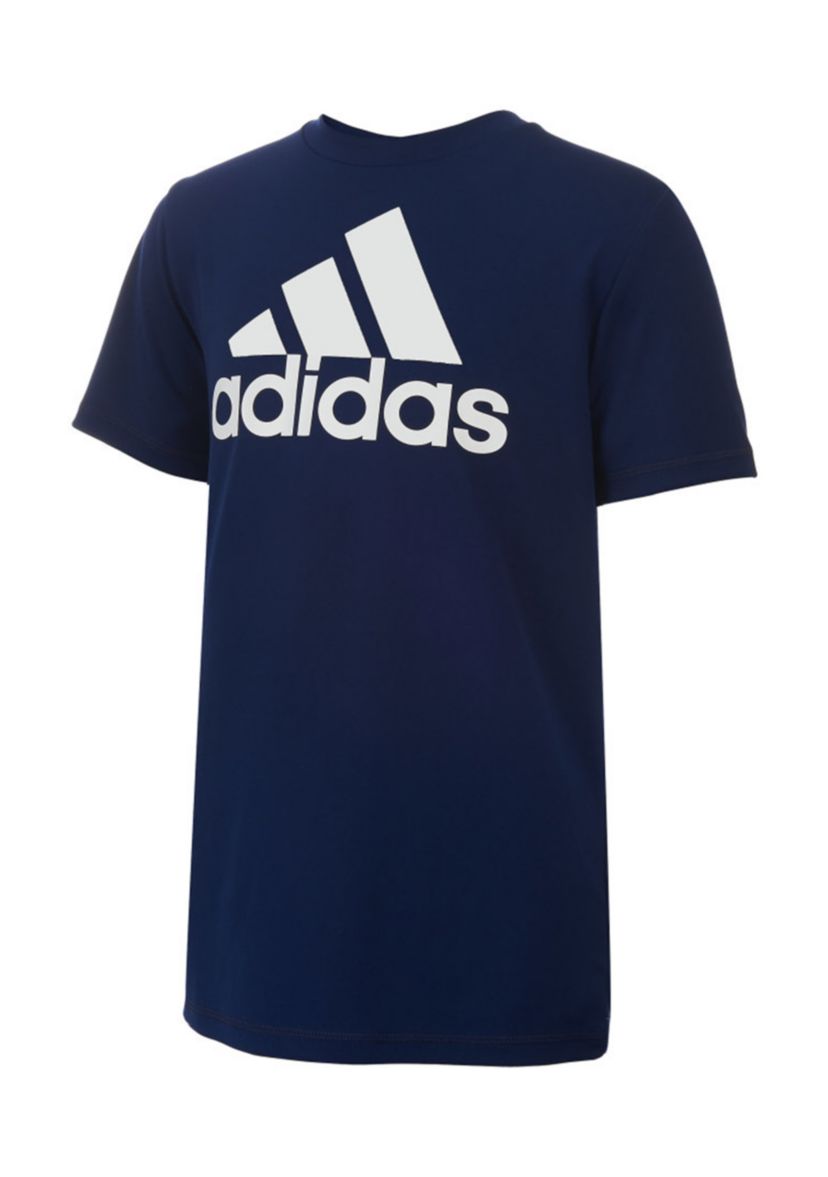 Boys 8-20 Short Sleeve Essential Poly Solid T-Shirt