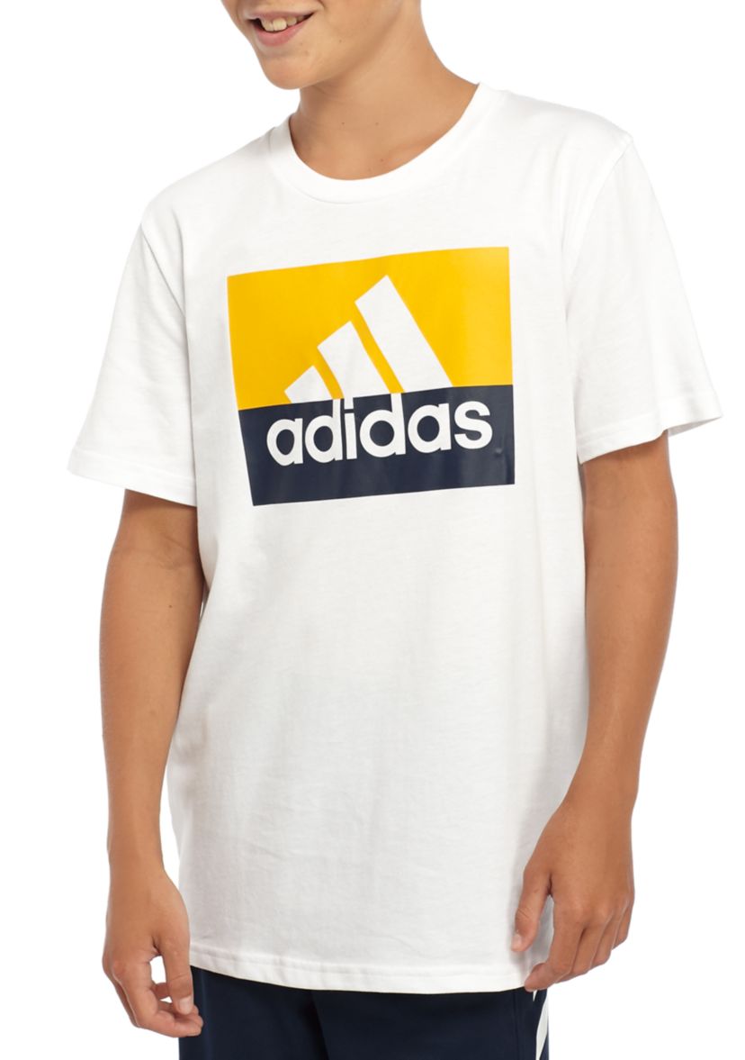 Boys 8-20 Block Boss Short Sleeve Graphic T-Shirt