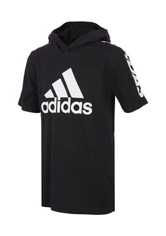adidas Boys 8-20 Short Sleeve Logo Graphic Hooded T-Shirt | belk